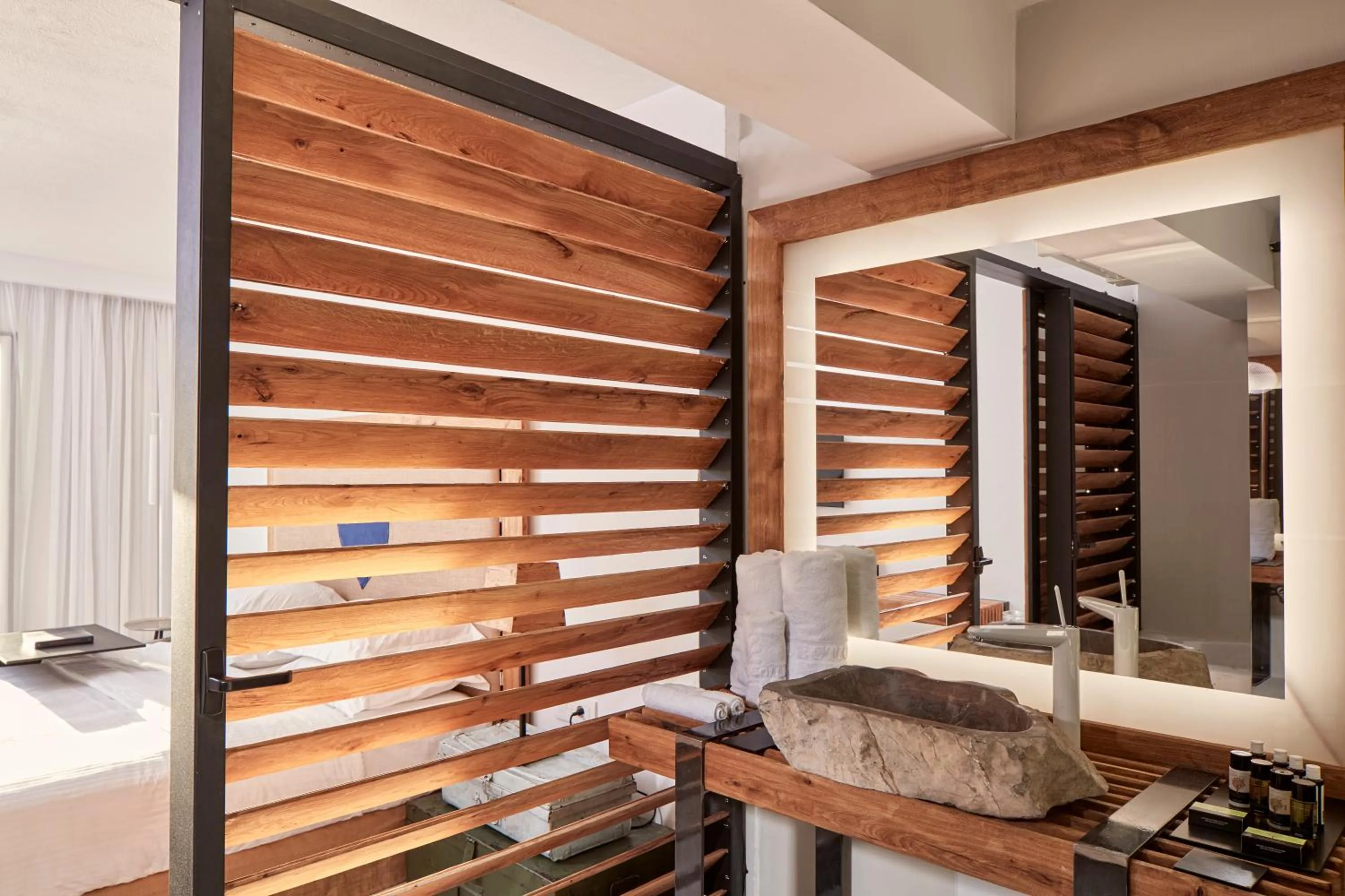 Bathroom in Myconian Imperial - Leading Hotels of the World