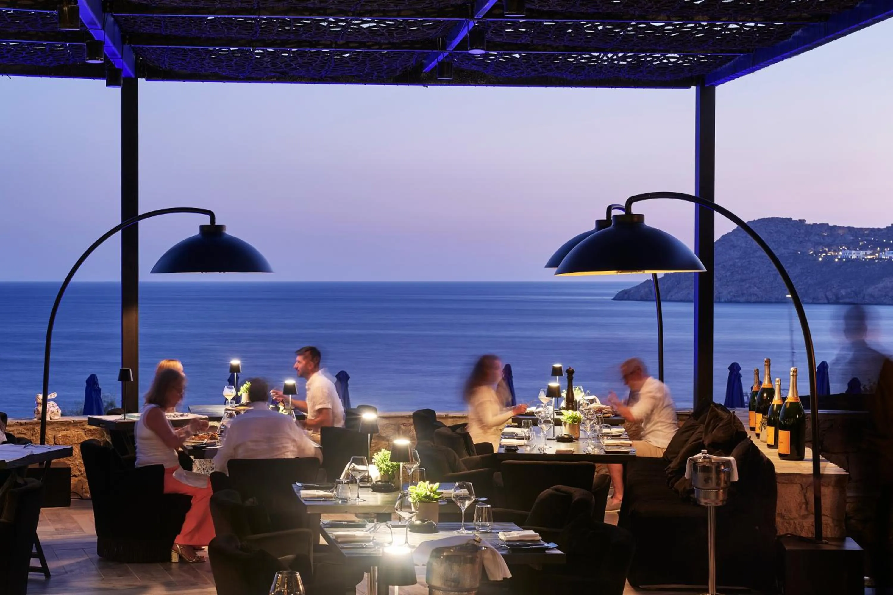 Restaurant/places to eat in Myconian Imperial - Leading Hotels of the World