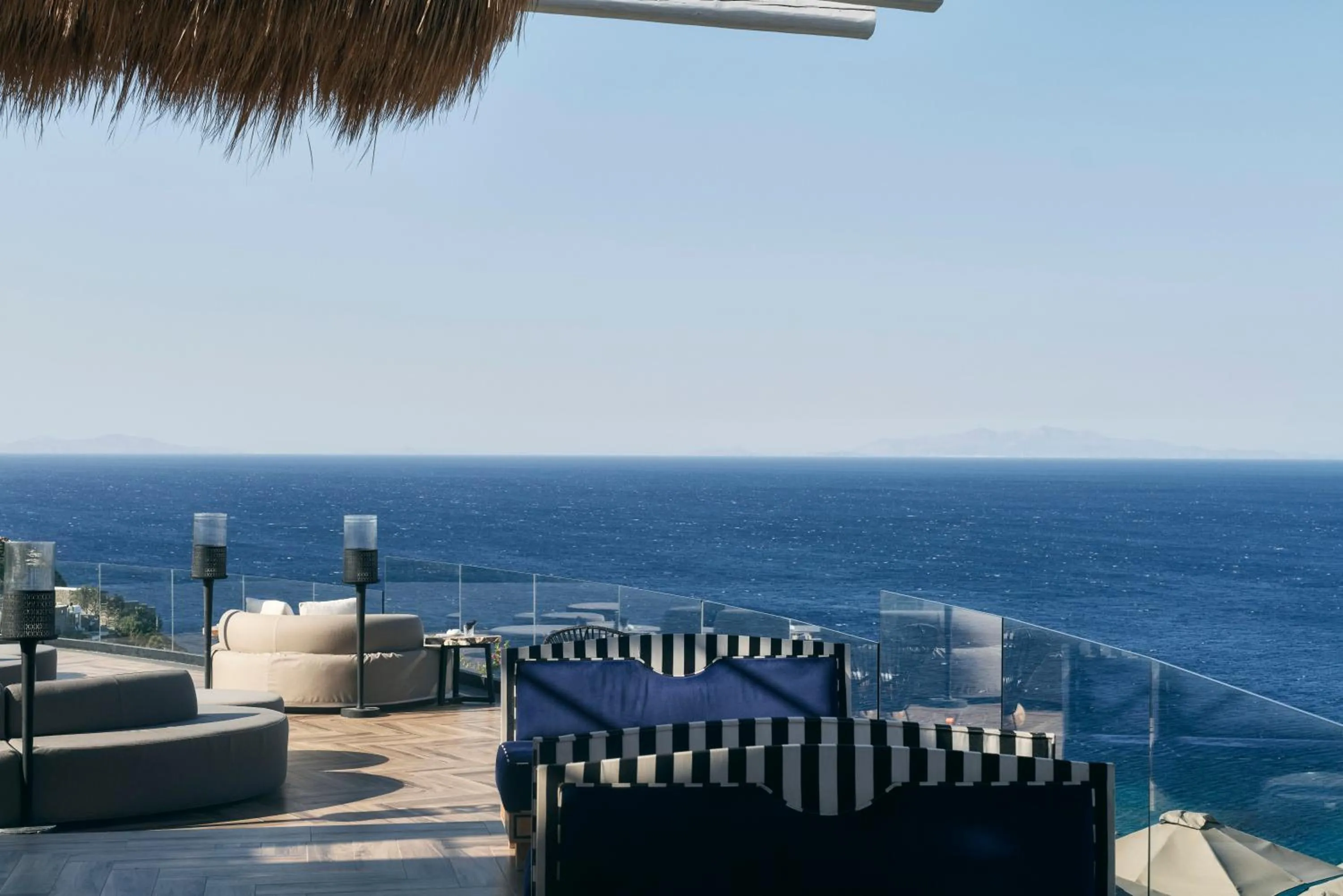 Balcony/Terrace in Royal Myconian - Leading Hotels of the World