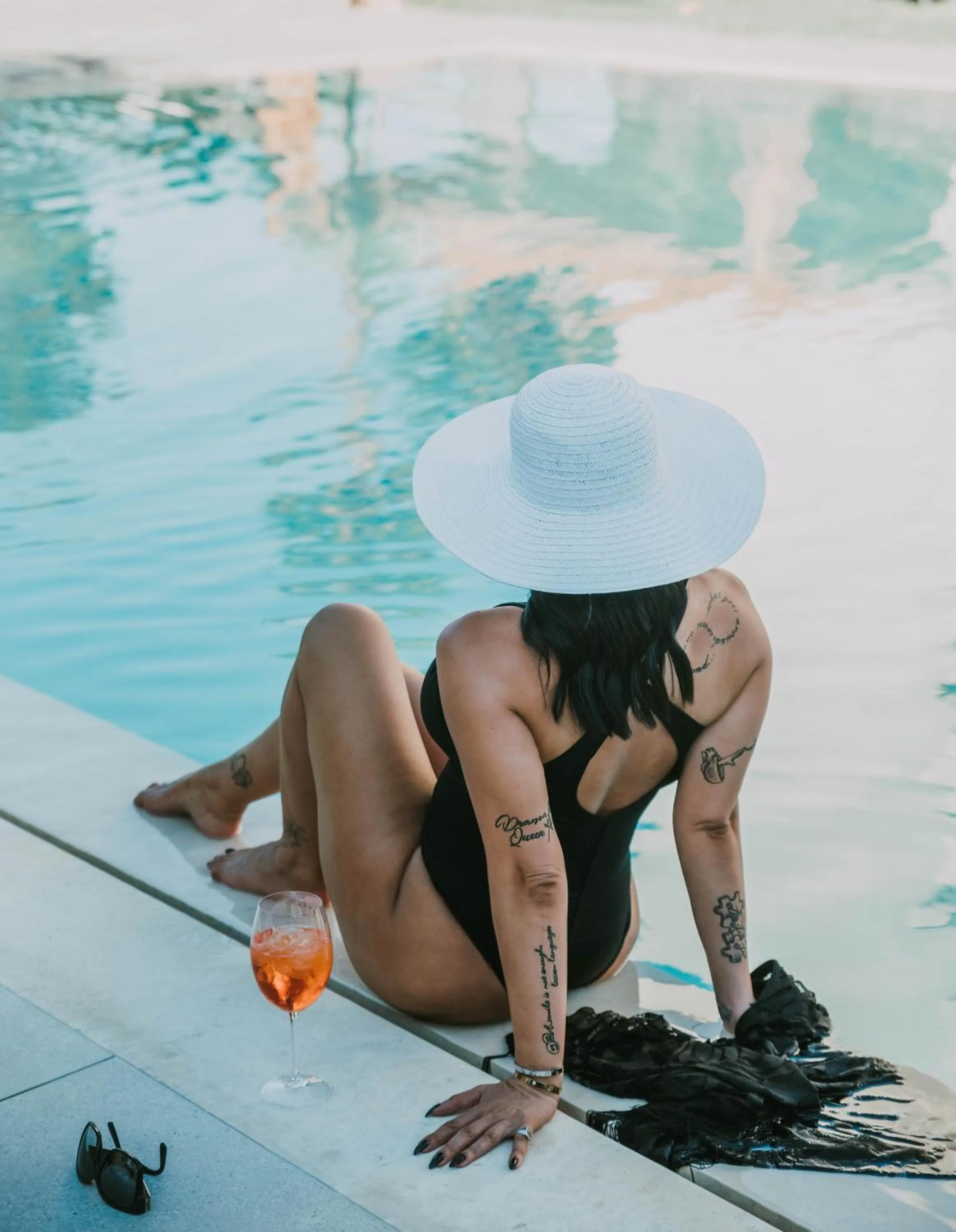 Swimming pool in Matala Bay Hotel