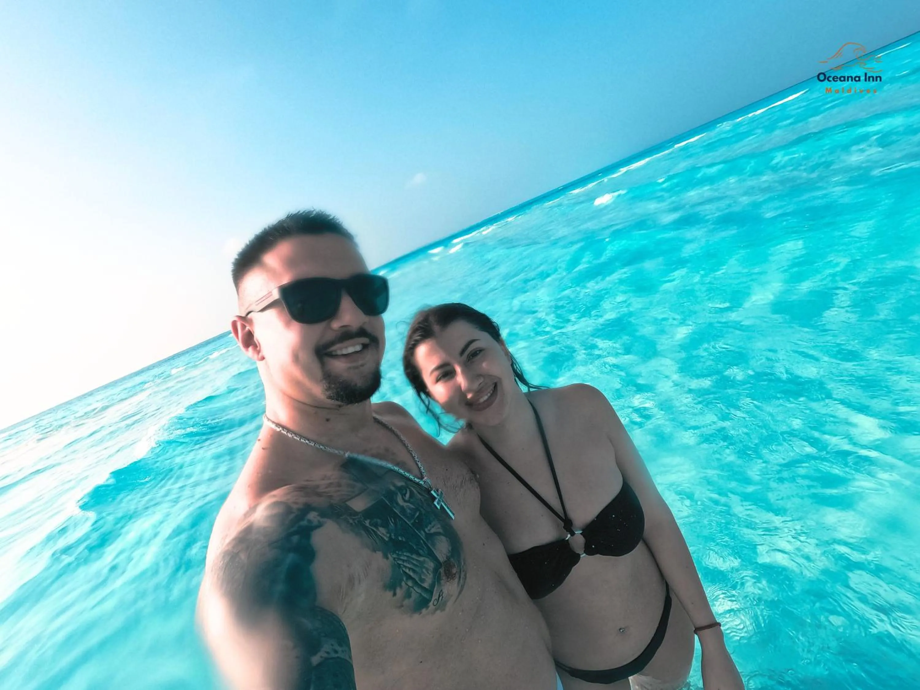 Beach in Oceana Inn Maldives -50 Percent off on Return Domestic Flights for Stays of 3 Nights or More