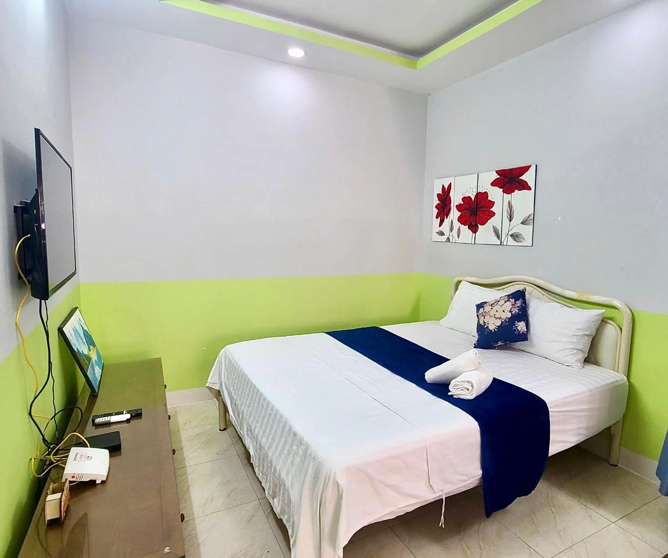 Bed in Ocean Dream Apartment Nha Trang