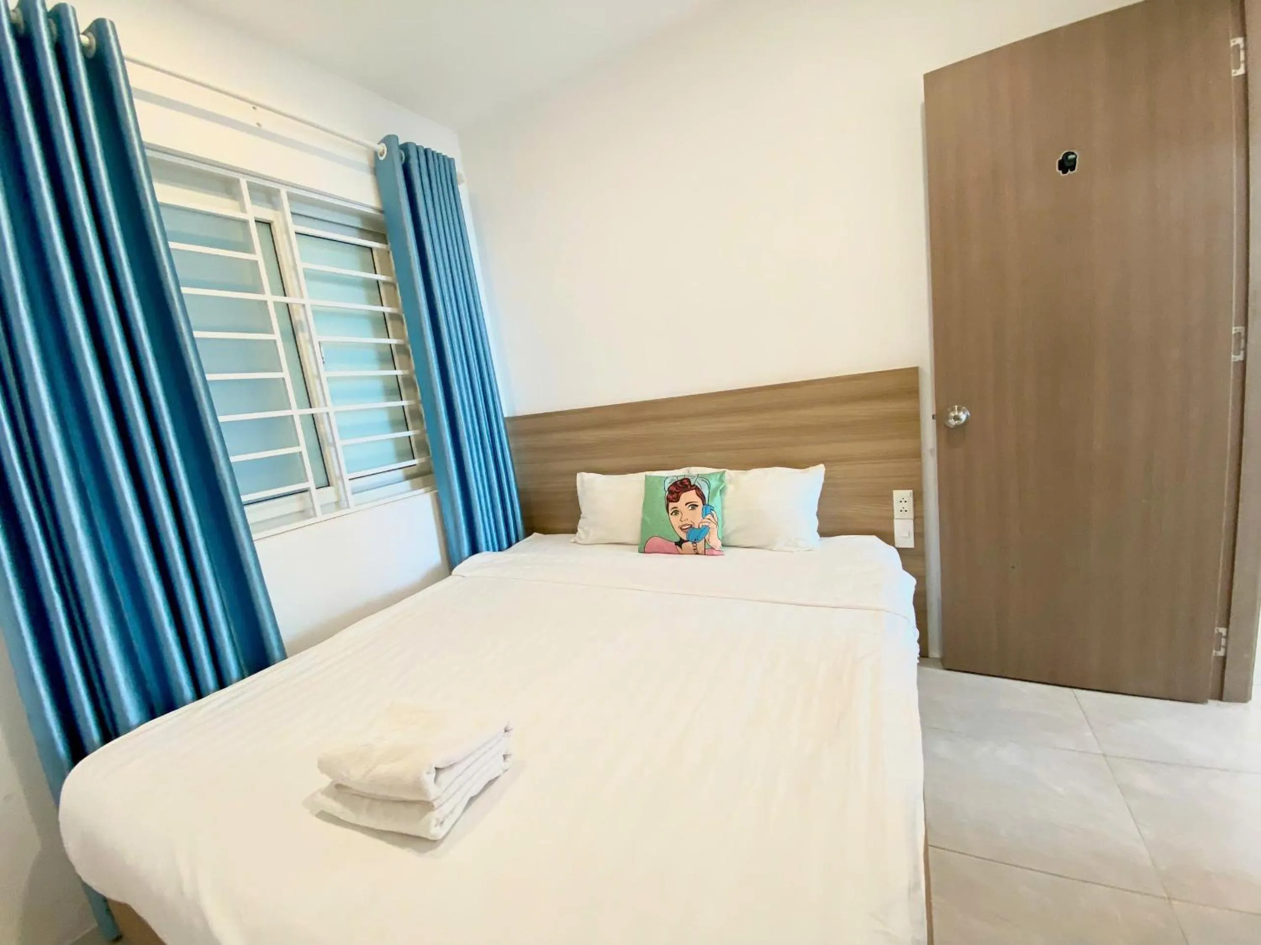 Bed in Ocean Dream Apartment Nha Trang