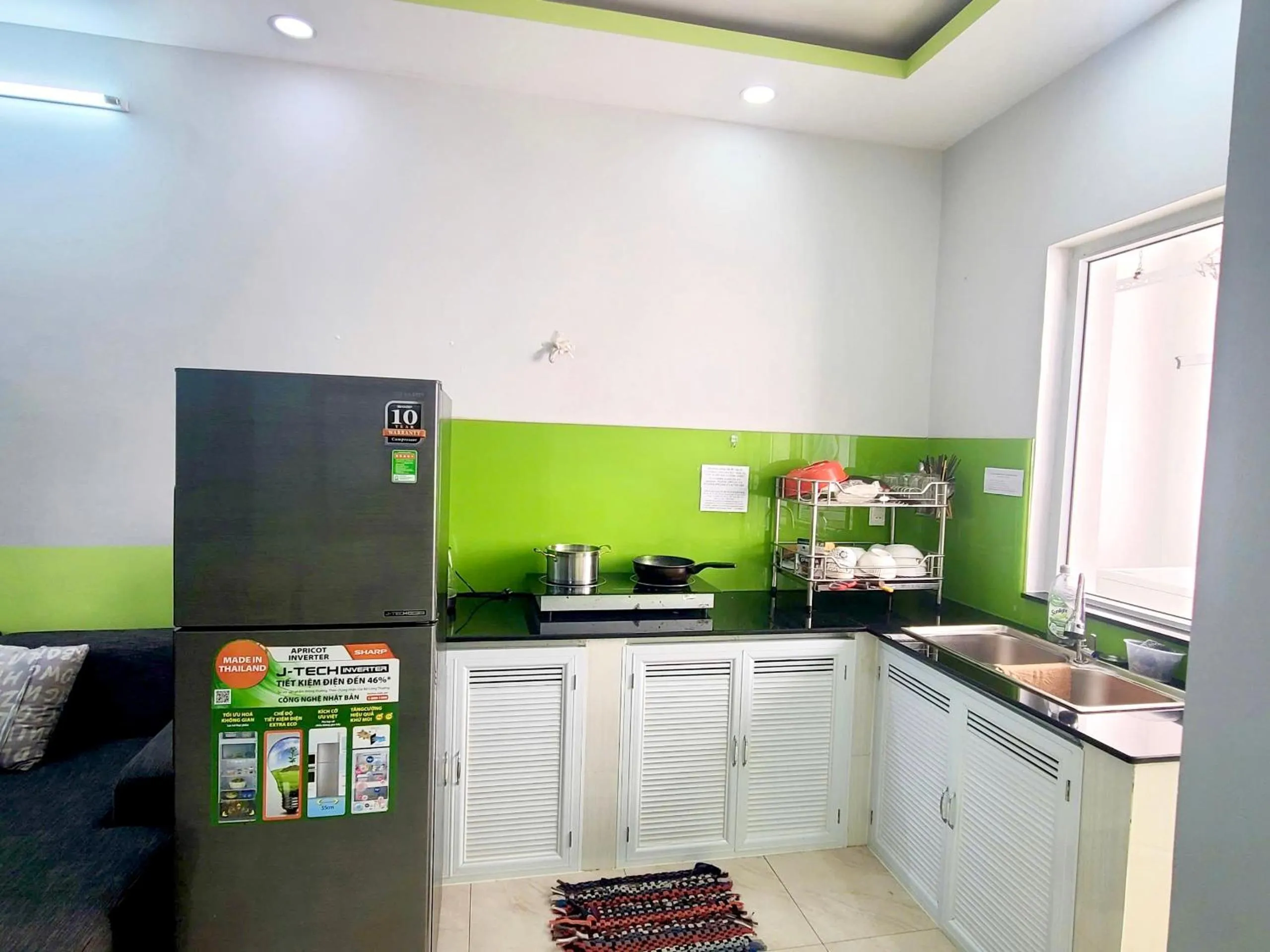 Kitchen or kitchenette in Ocean Dream Apartment Nha Trang