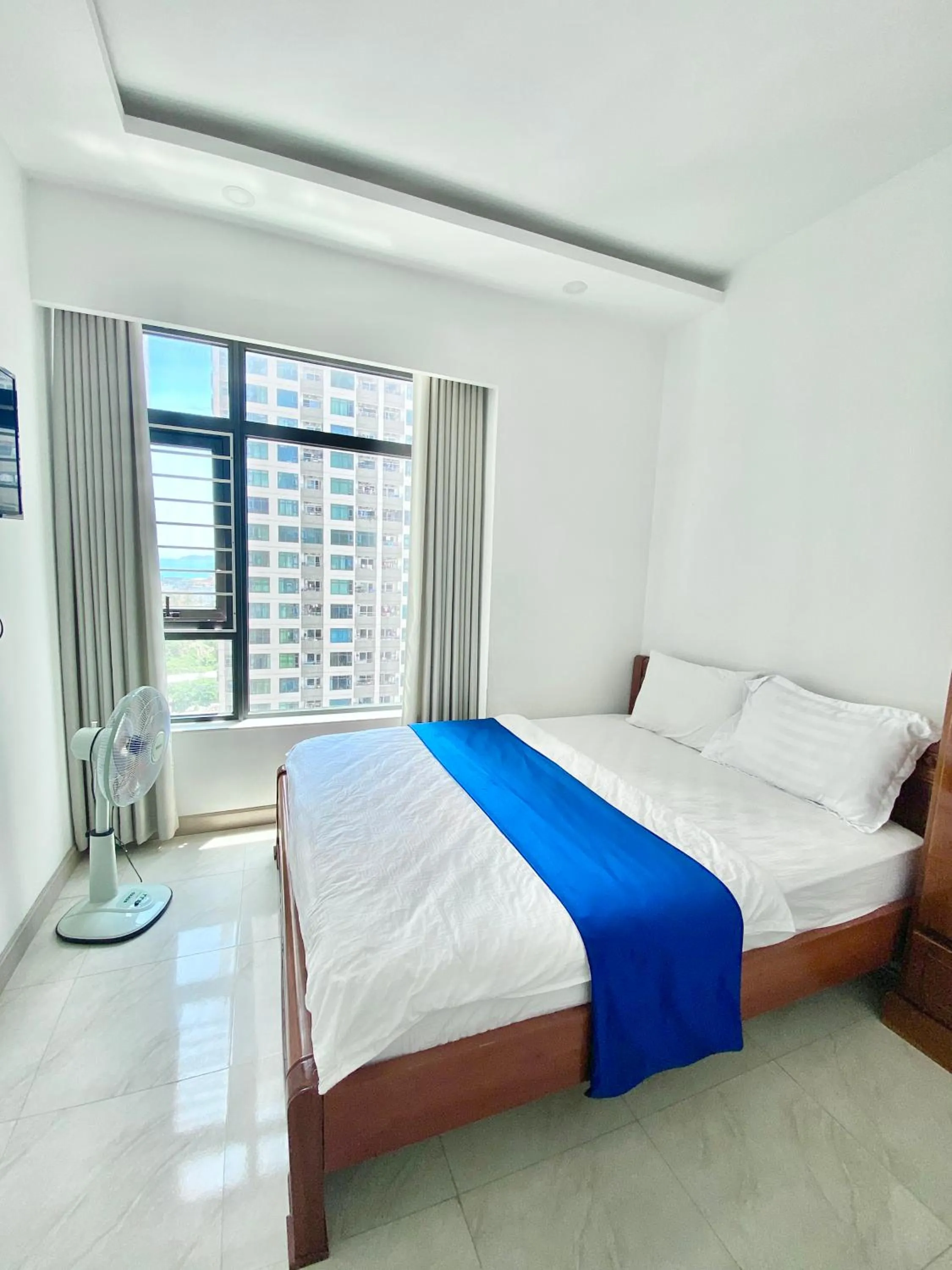 Property building, Bed in Ocean Dream Apartment Nha Trang