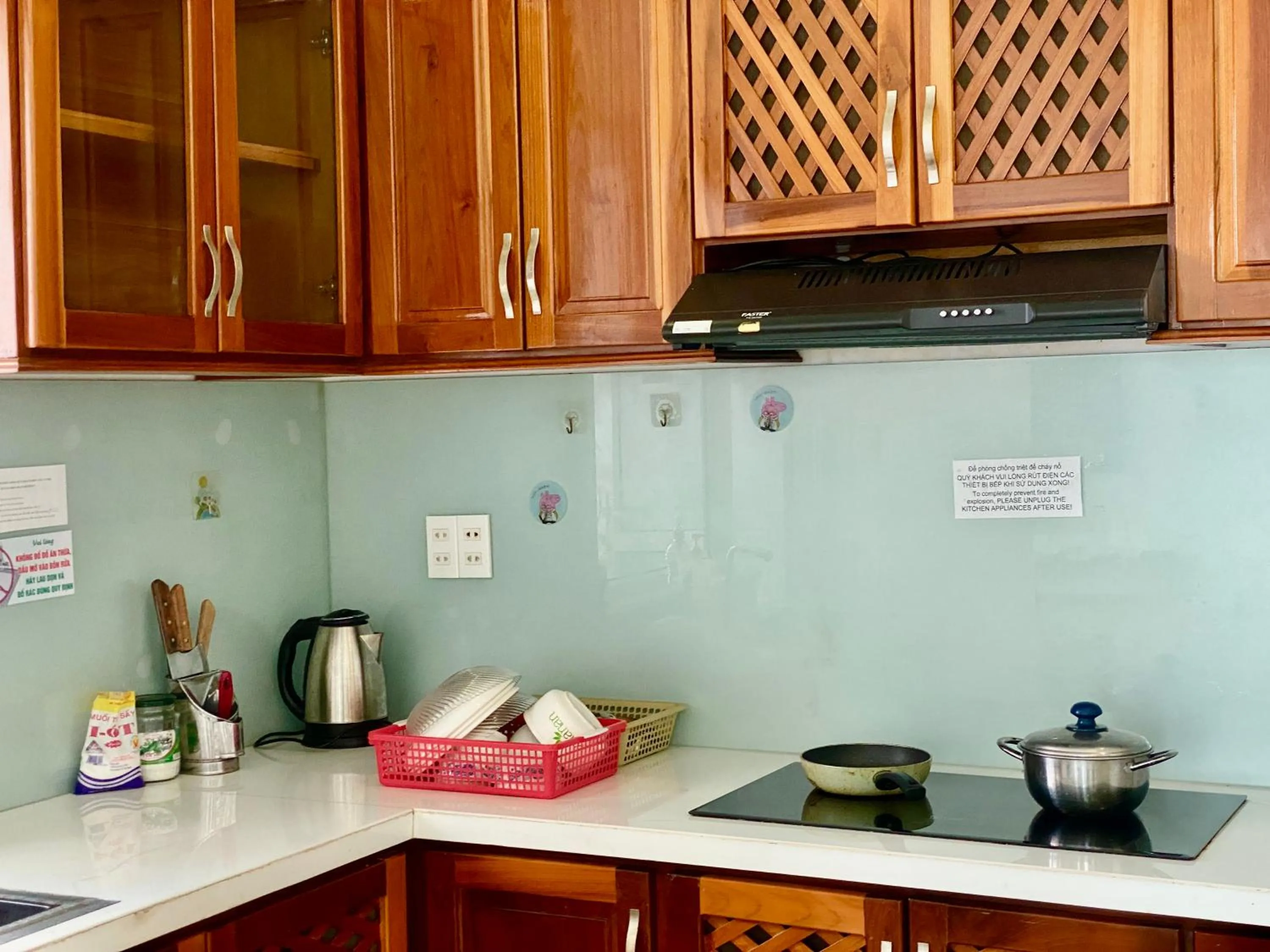 stove in Ocean Dream Apartment Nha Trang