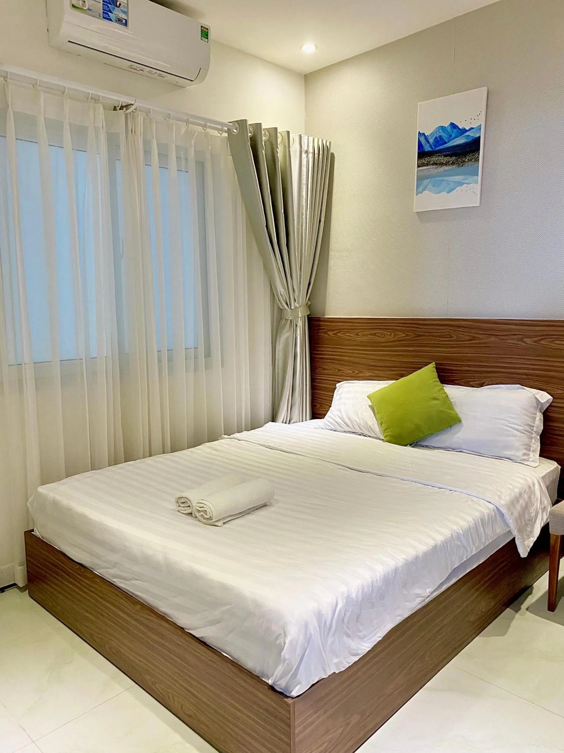 Bed in Ocean Dream Apartment Nha Trang