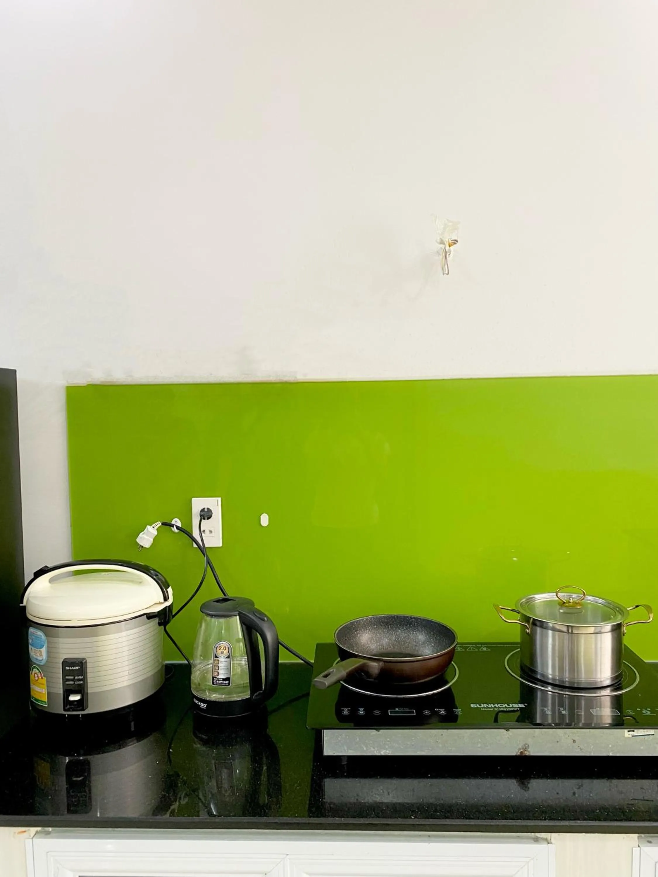 Communal kitchen in Ocean Dream Apartment Nha Trang