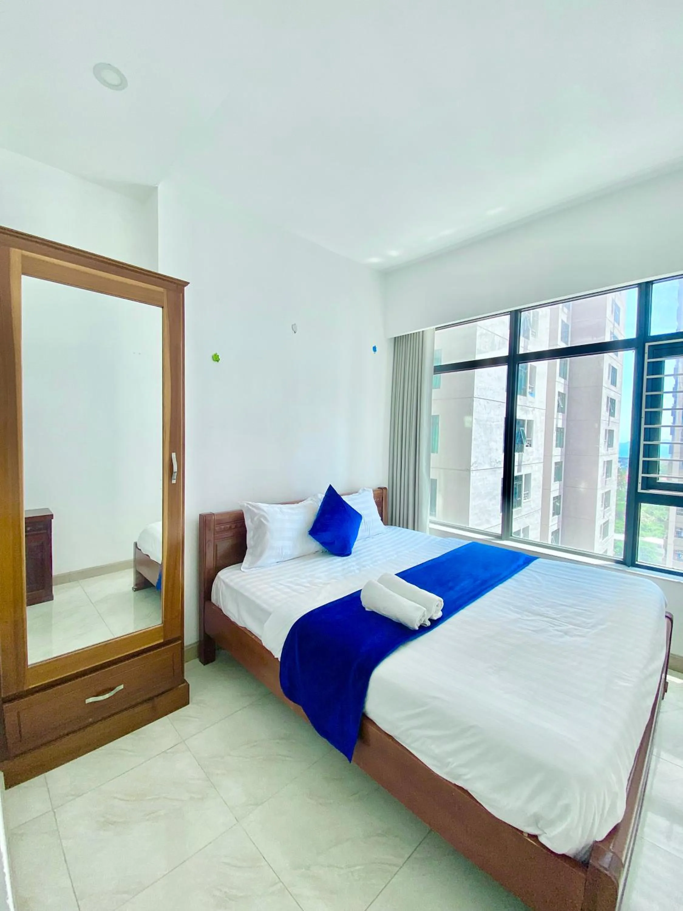 Bed in Ocean Dream Apartment Nha Trang