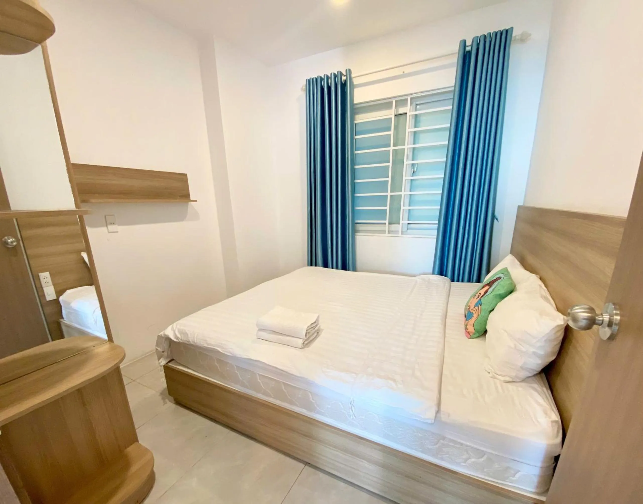 Bedroom, Bed in Ocean Dream Apartment Nha Trang
