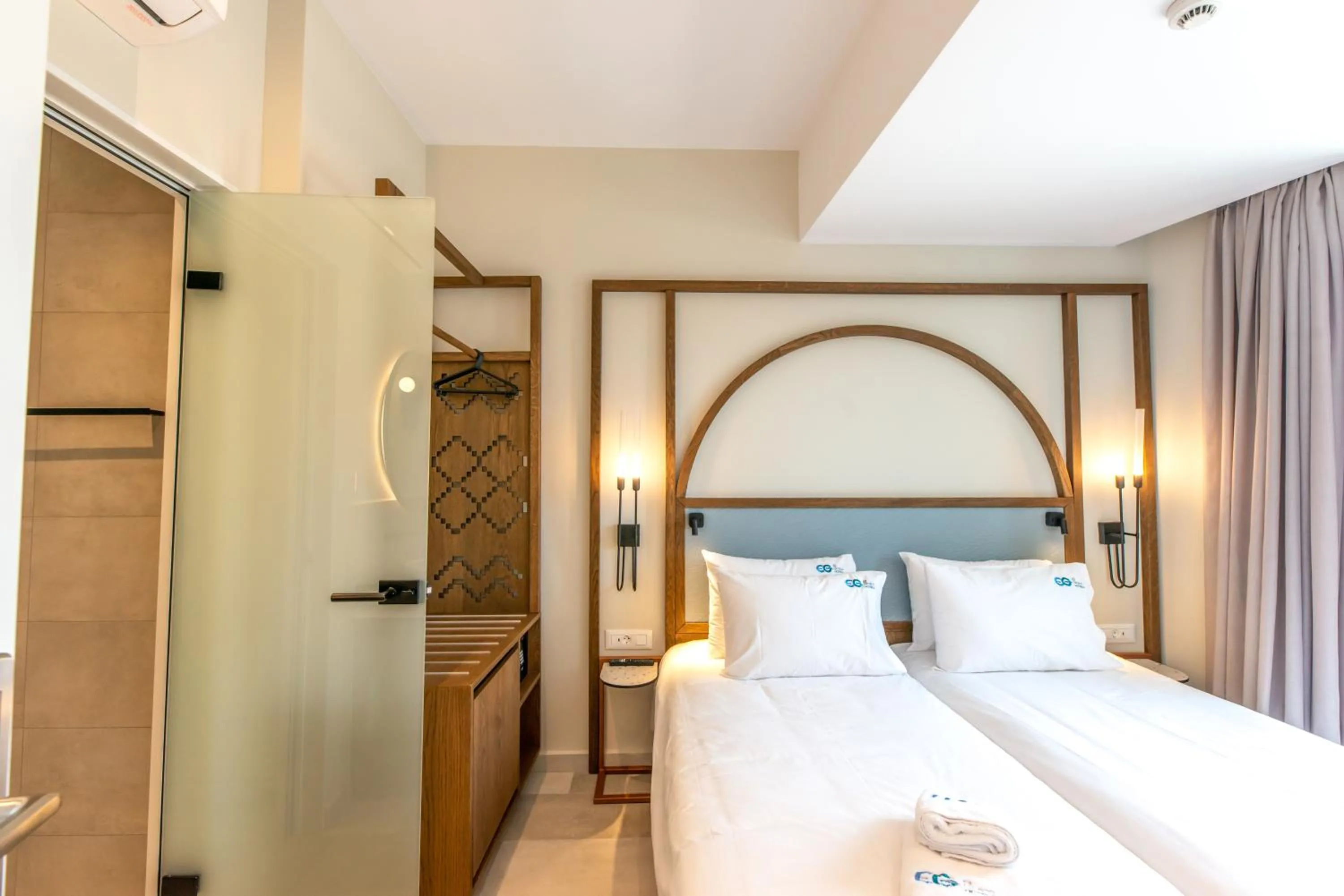 Bed in El Greco Hotel