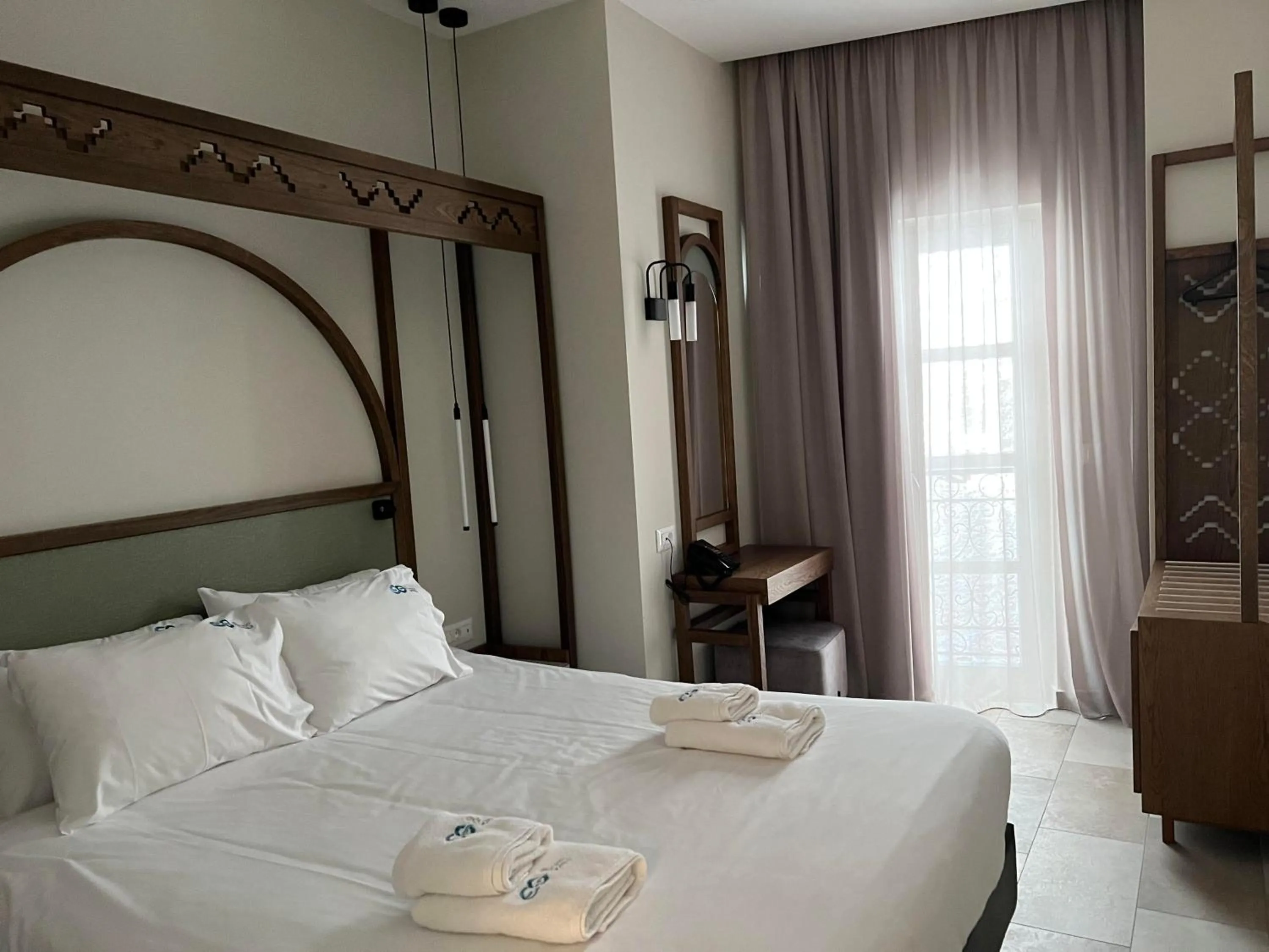 Bed in El Greco Hotel