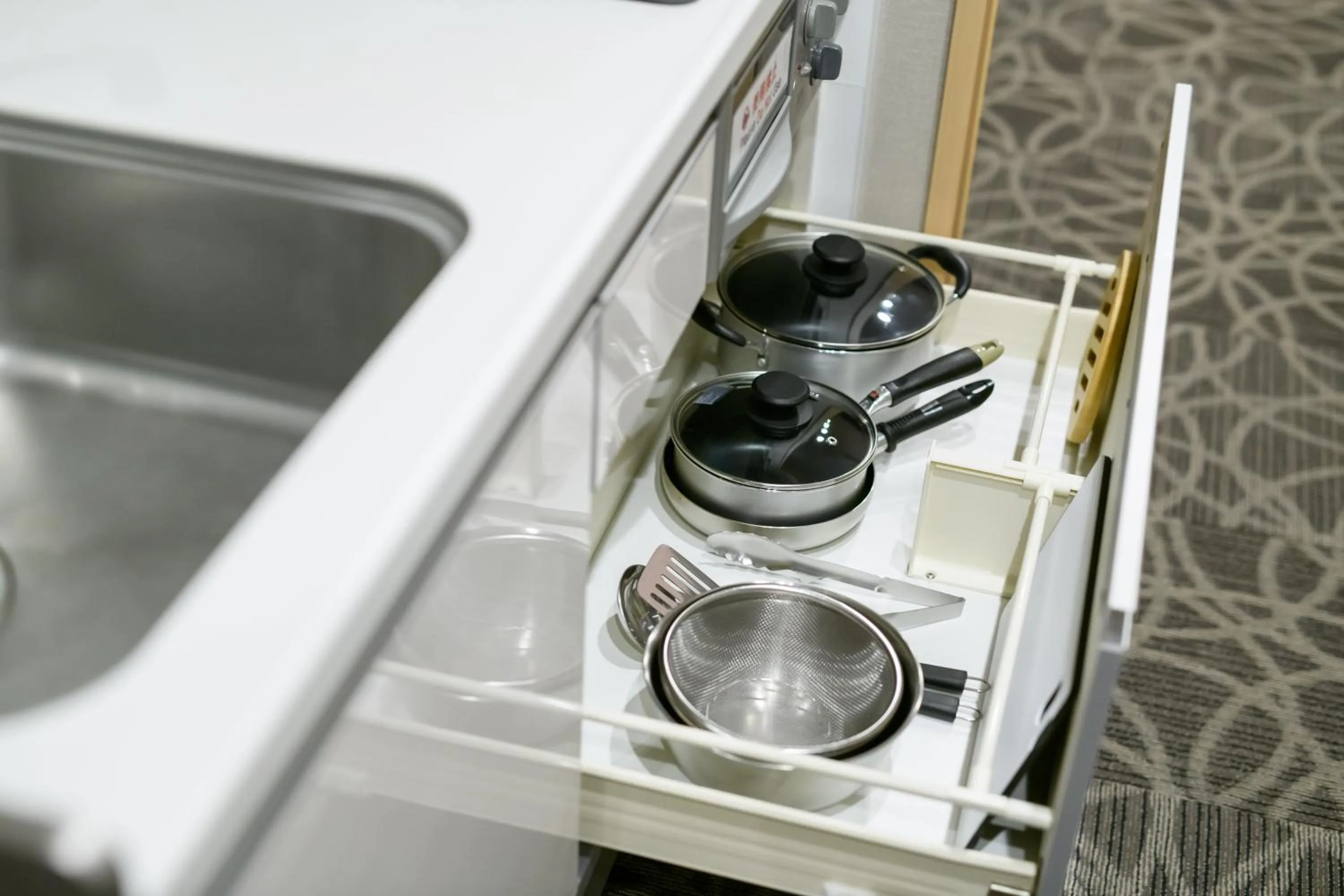 Kitchen or kitchenette in Oyado Shinmachi Gojo