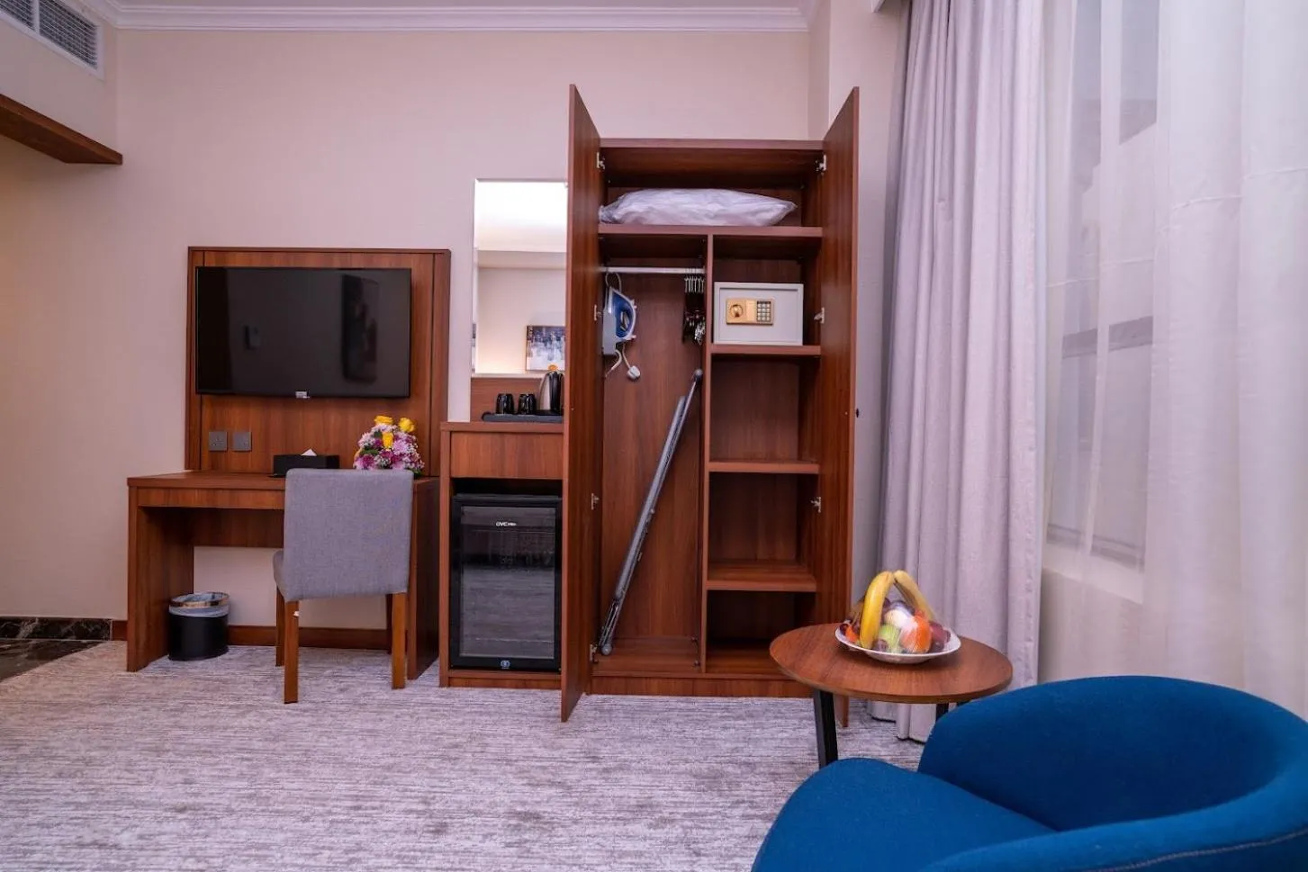 TV and multimedia in Nusk Al Hijrah