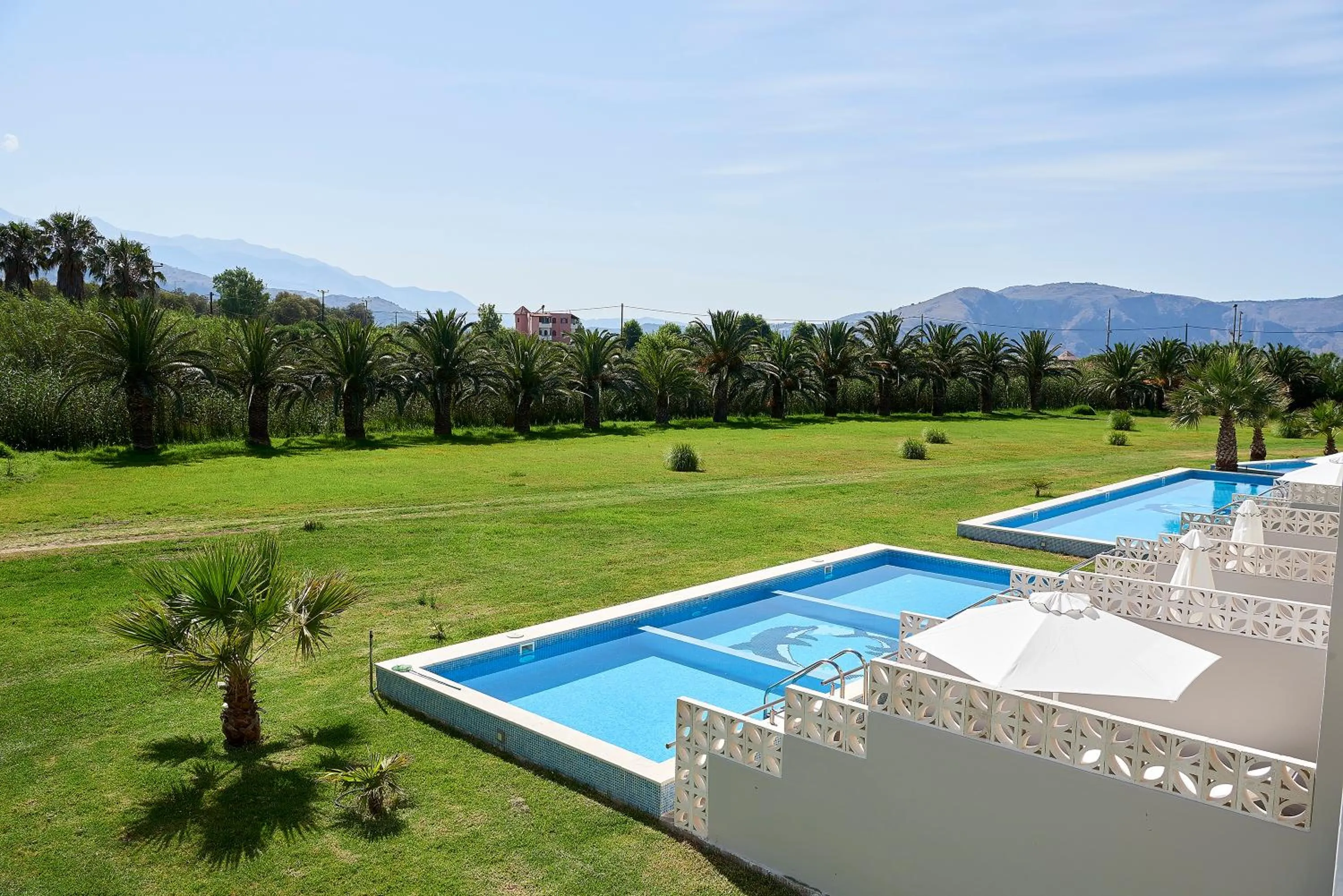 Property building in Mythos Palace Resort & Spa