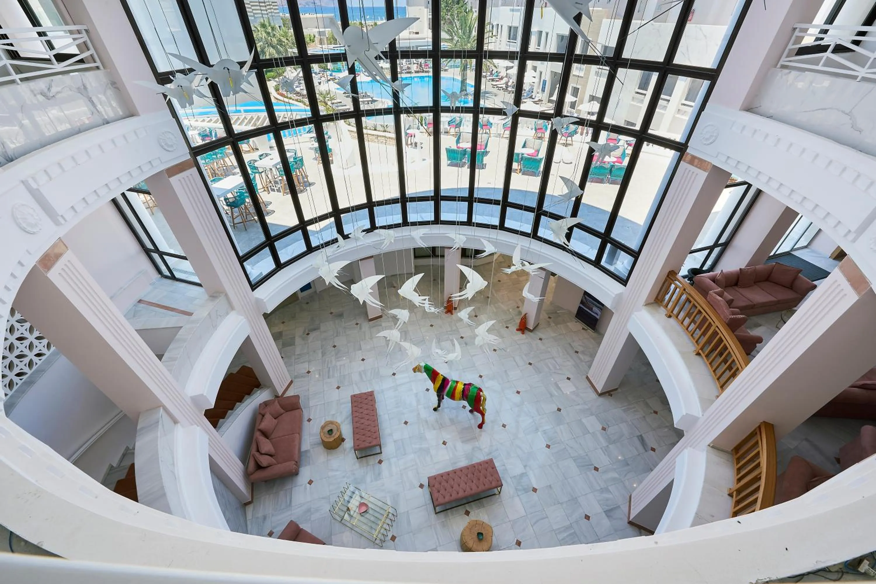 Lobby or reception in Mythos Palace Resort & Spa