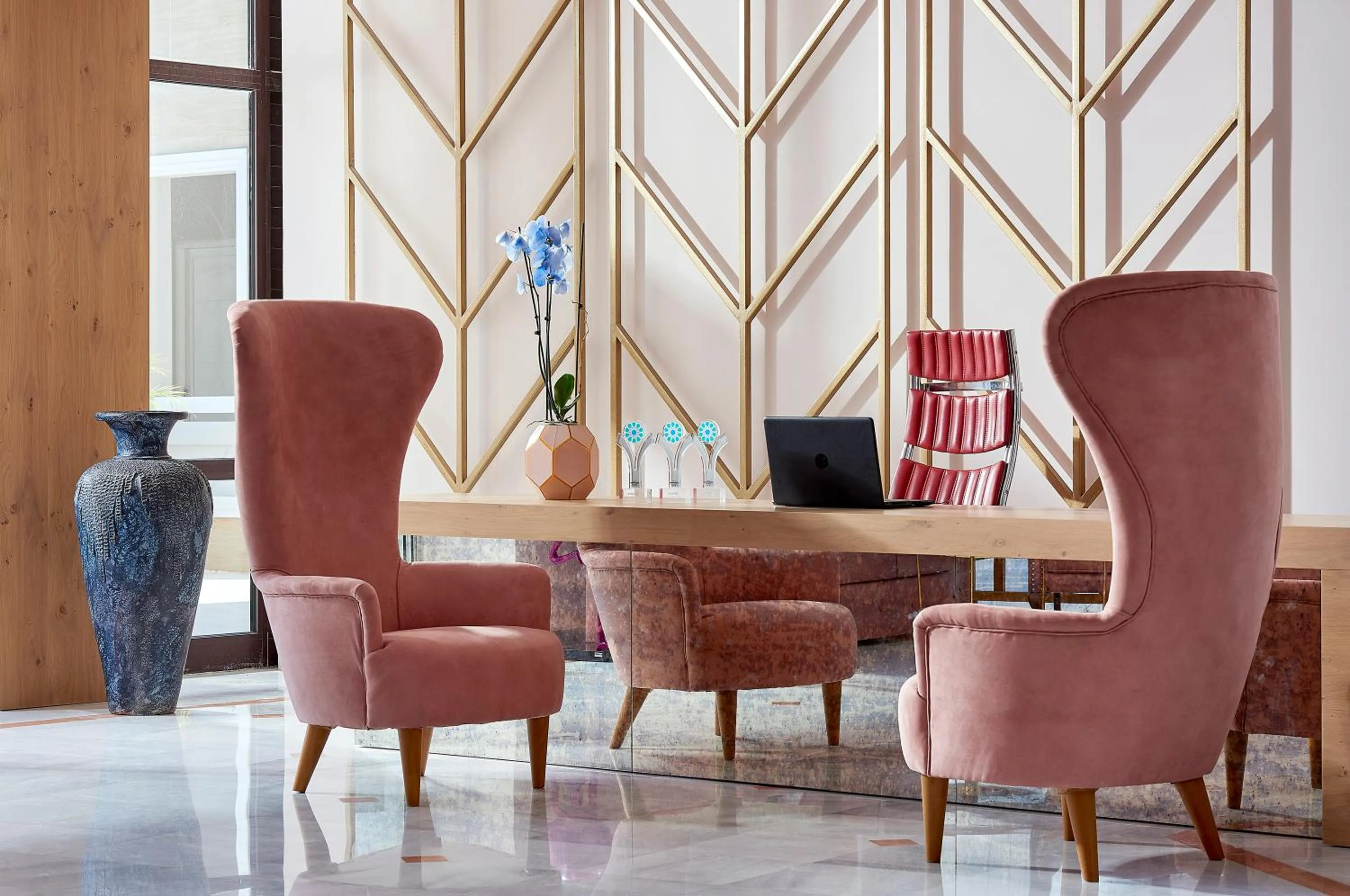 Lobby or reception in Mythos Palace Resort & Spa