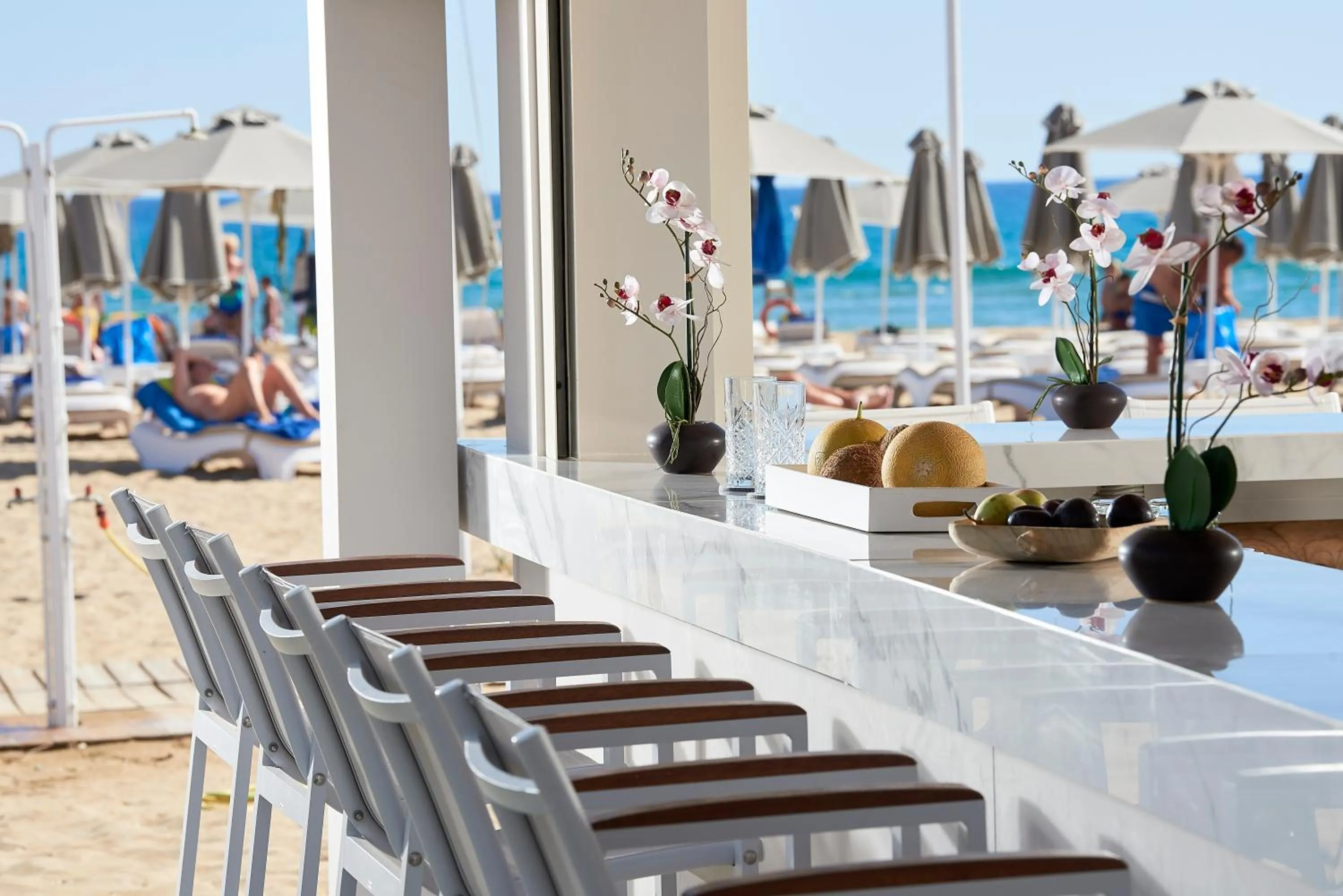 Lounge or bar in Mythos Palace Resort & Spa