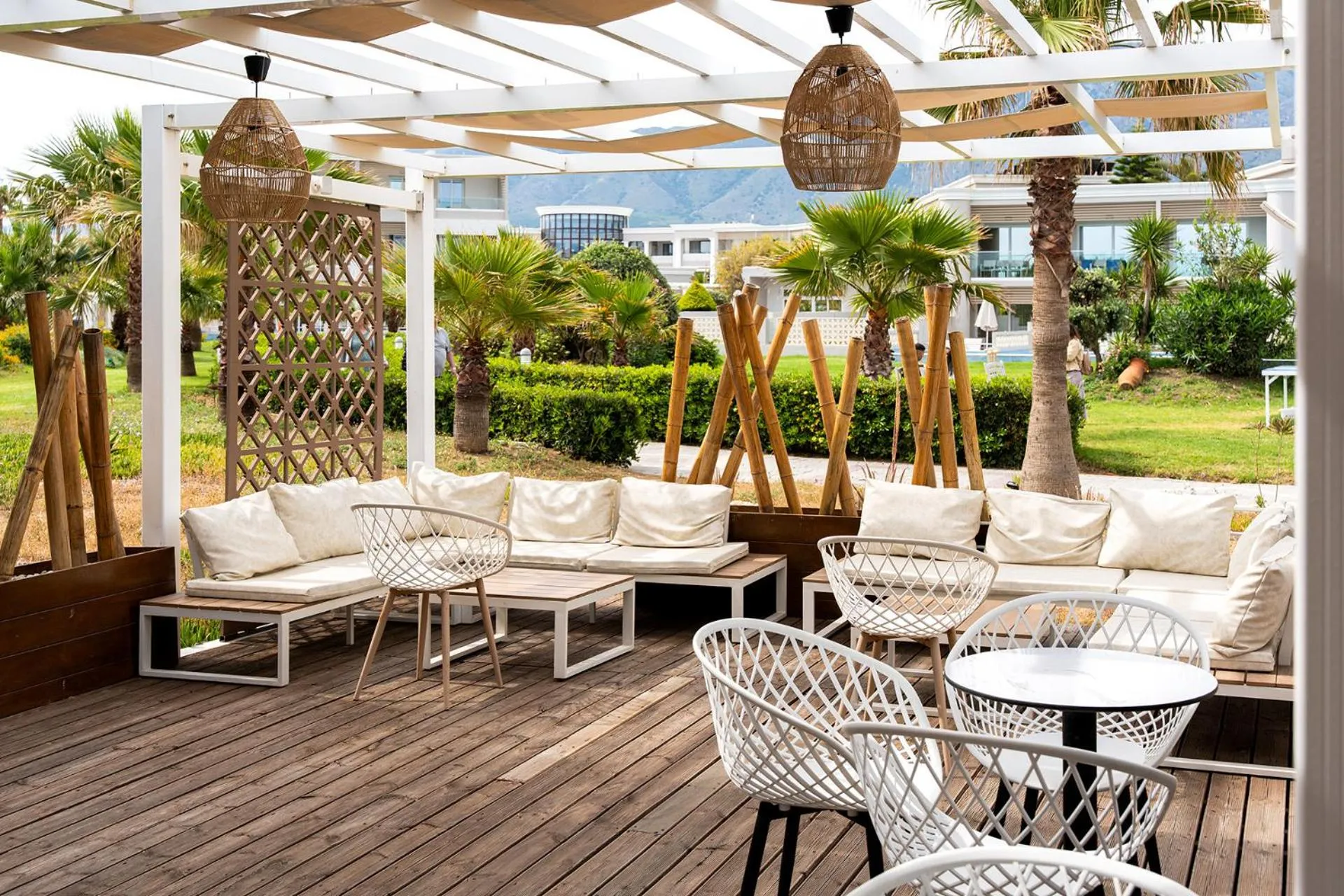 Lounge or bar in Mythos Palace Resort & Spa