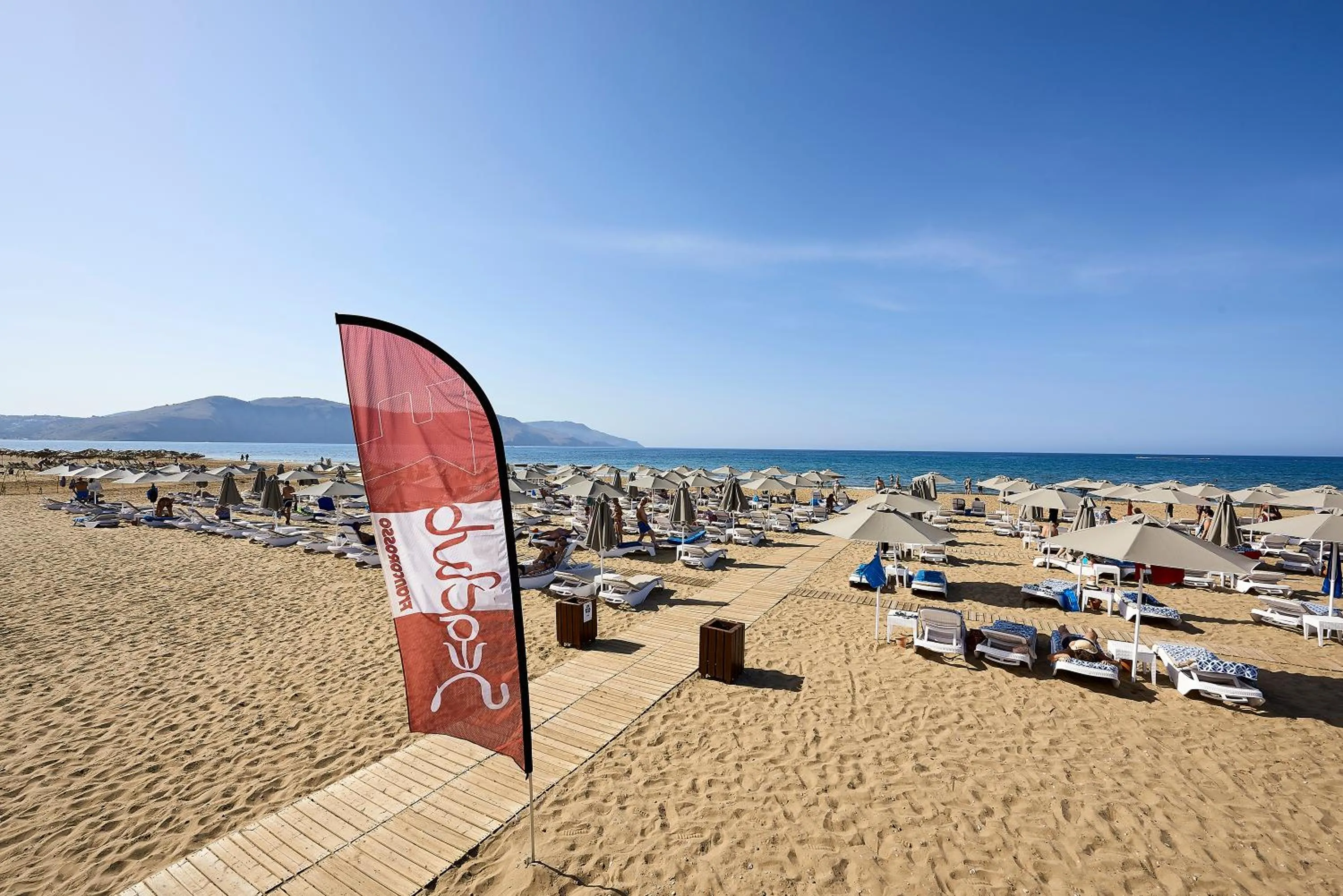 Beach in Mythos Palace Resort & Spa