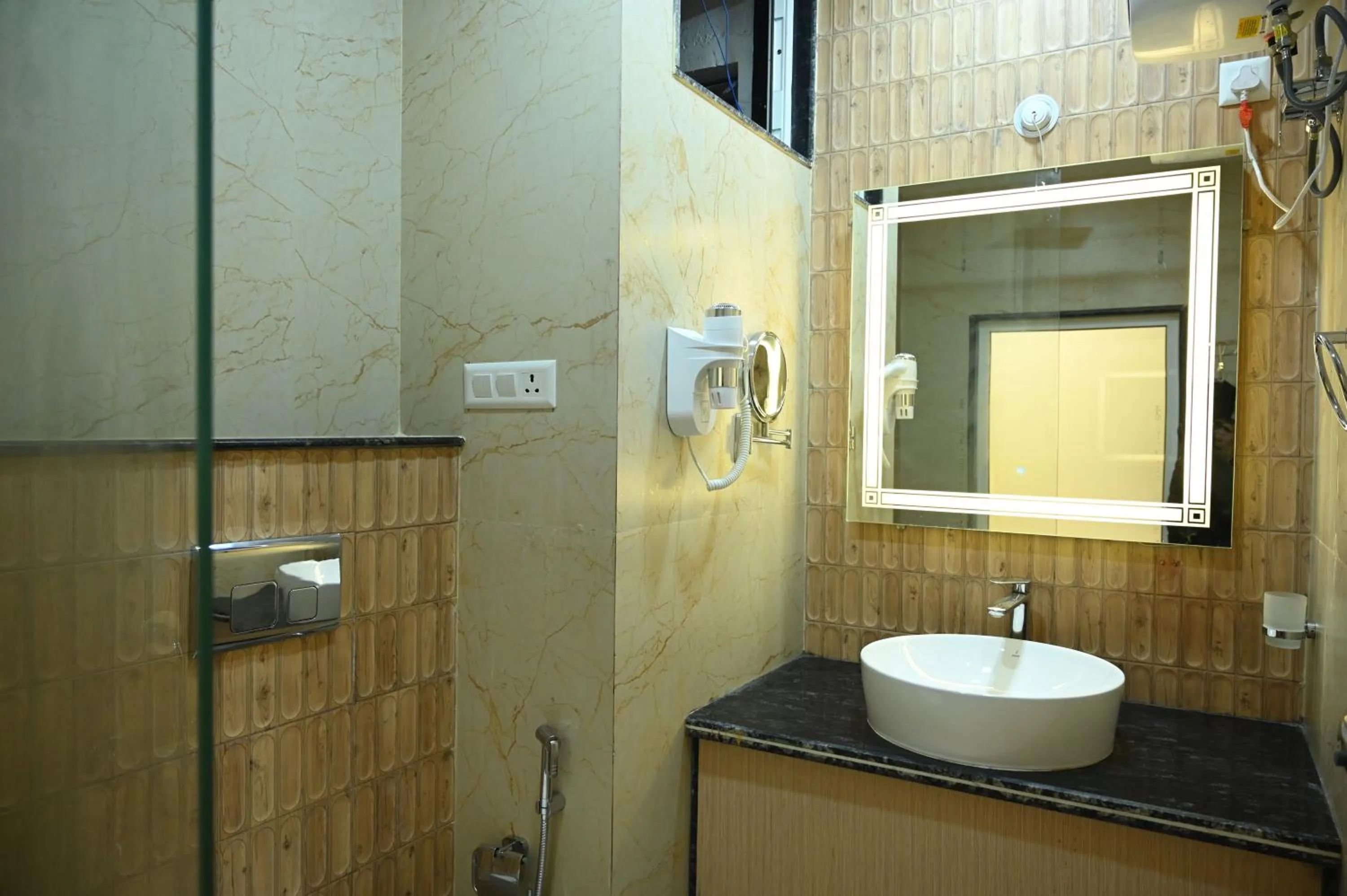 Bathroom in TrimHotel Shubharambh Ayodhya