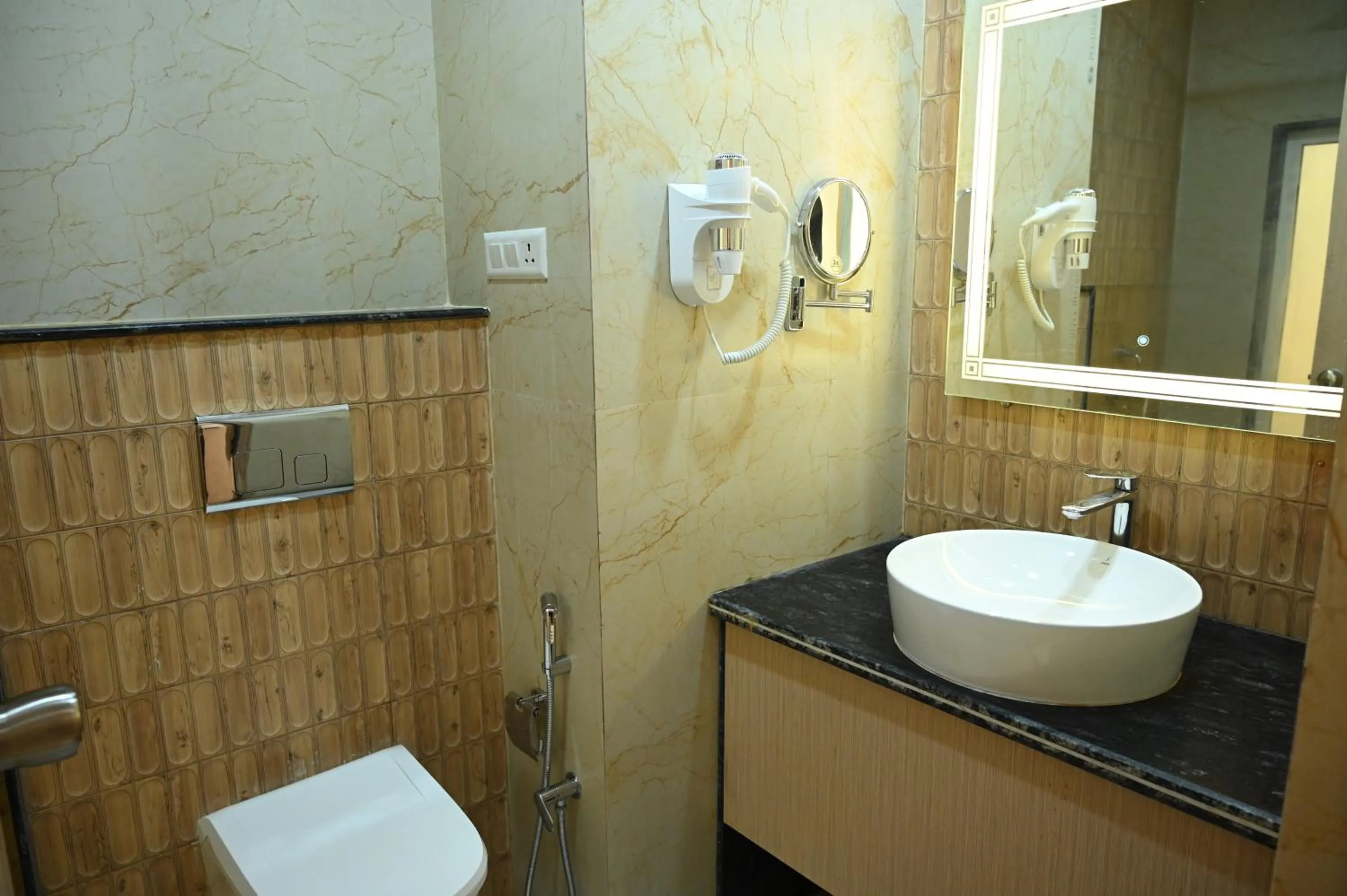 Bathroom in TrimHotel Shubharambh Ayodhya