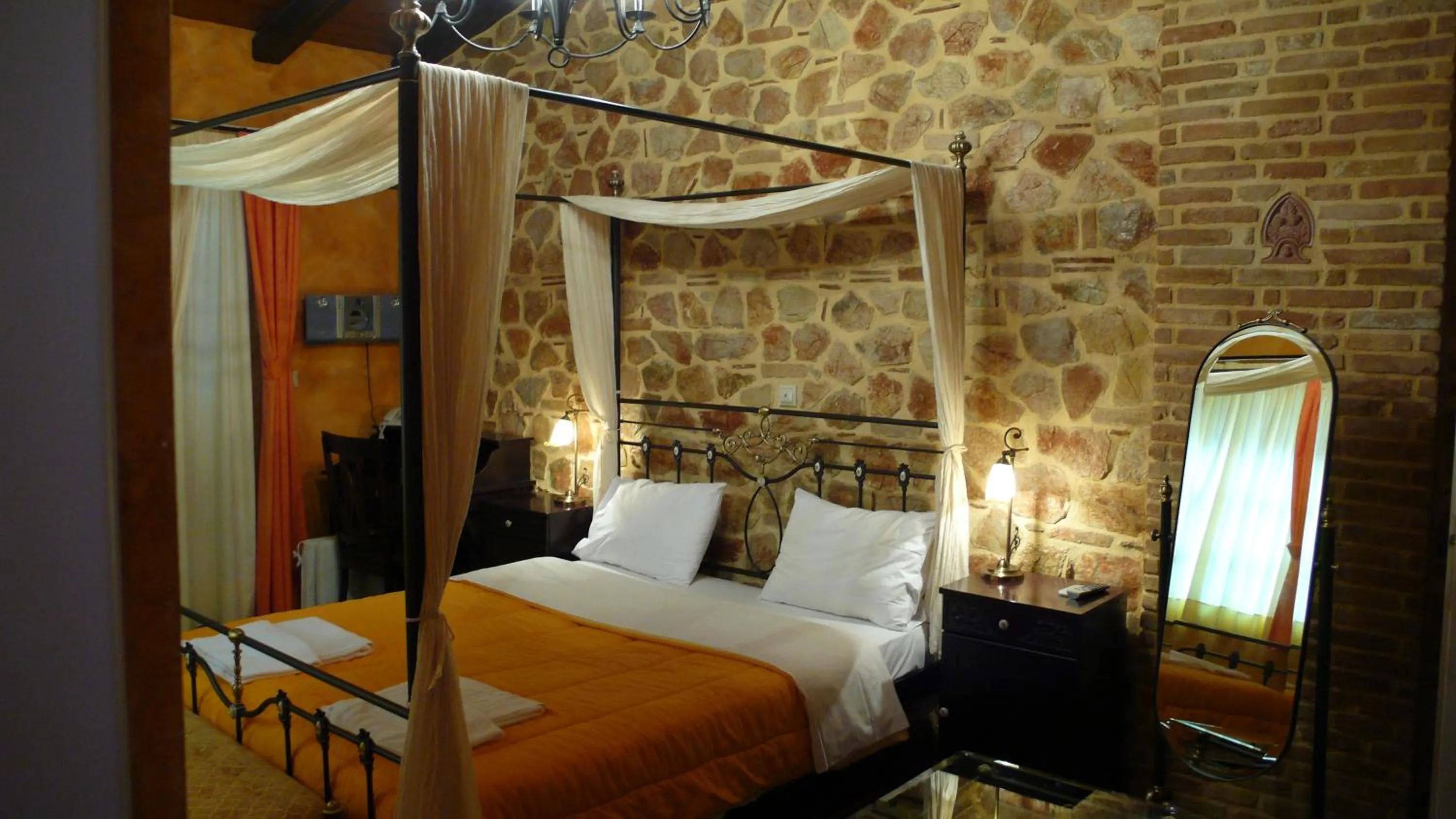 Bedroom, Bed in pension Acronafplia B&D