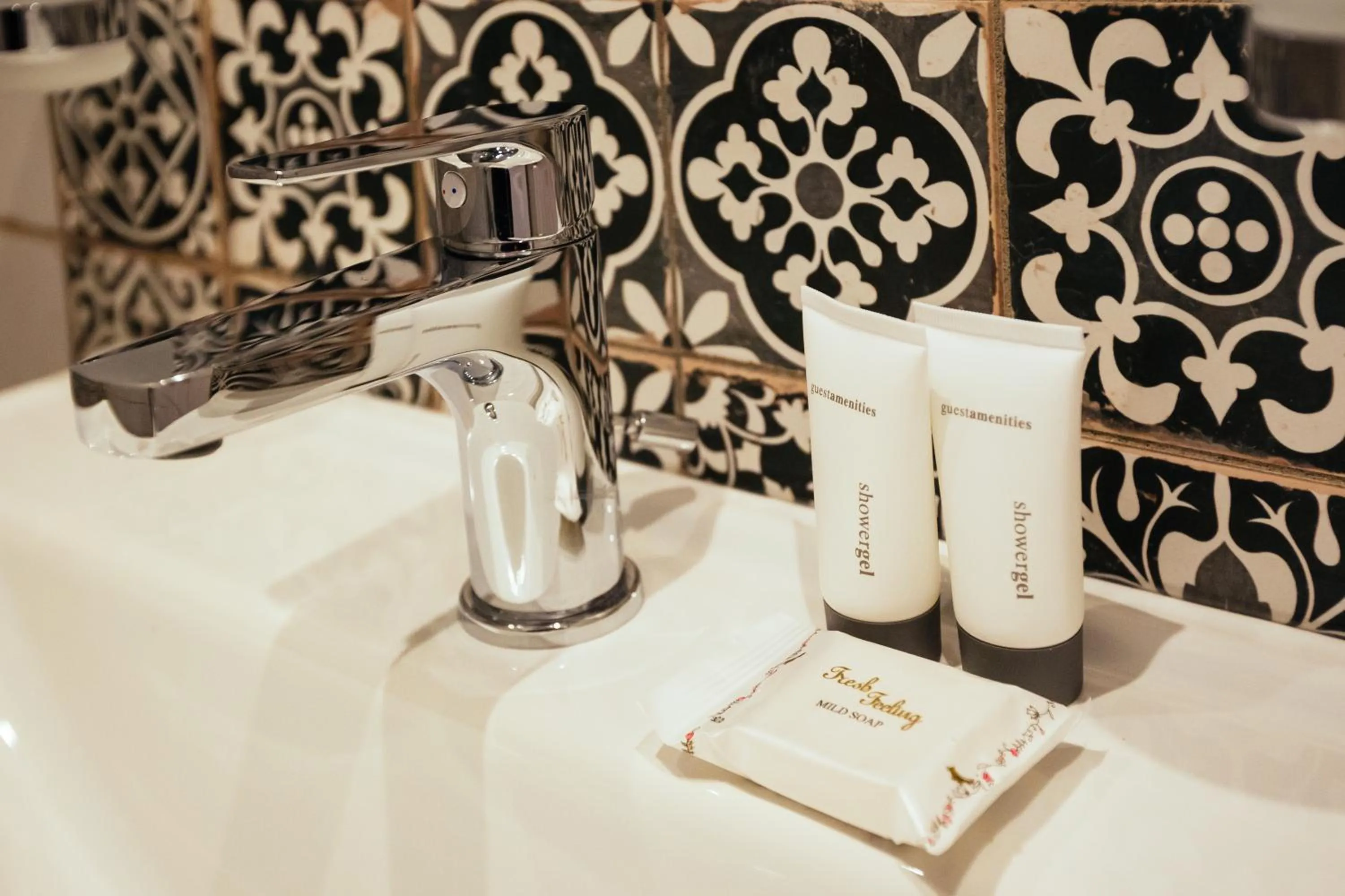 Bathroom in pension Acronafplia B&D