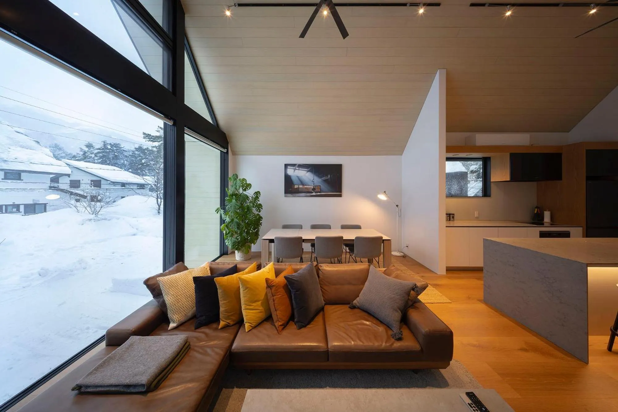 Living room in Prominence by The Hakuba Collection