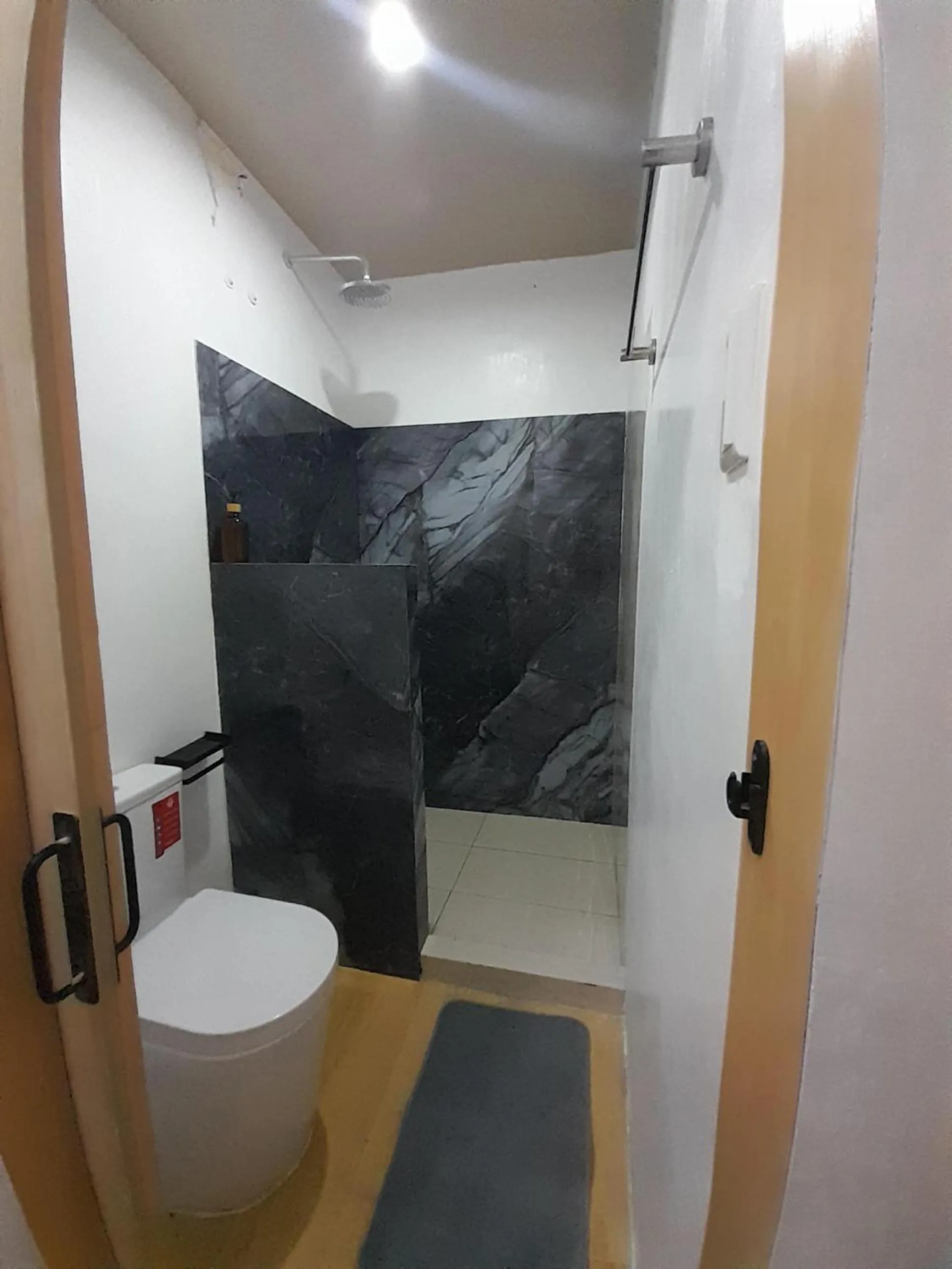 Shower in Happy Island Inn