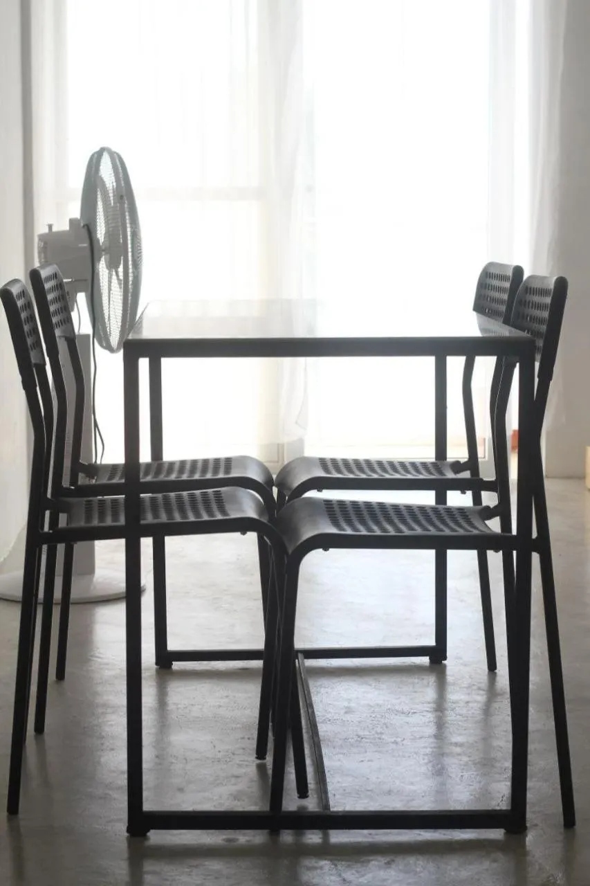 Dining area in Happy Island Inn