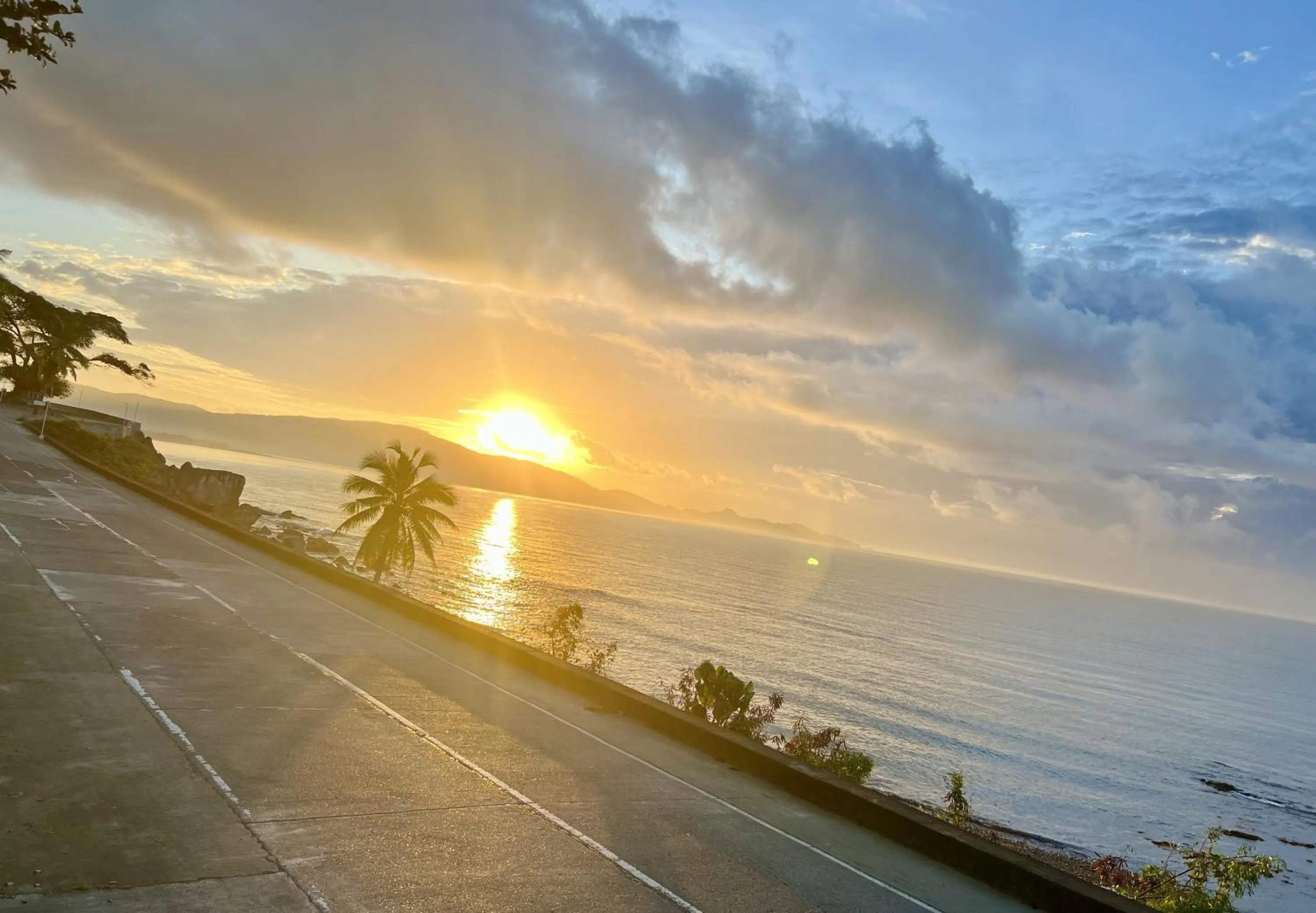 Sea view in Happy Island Inn