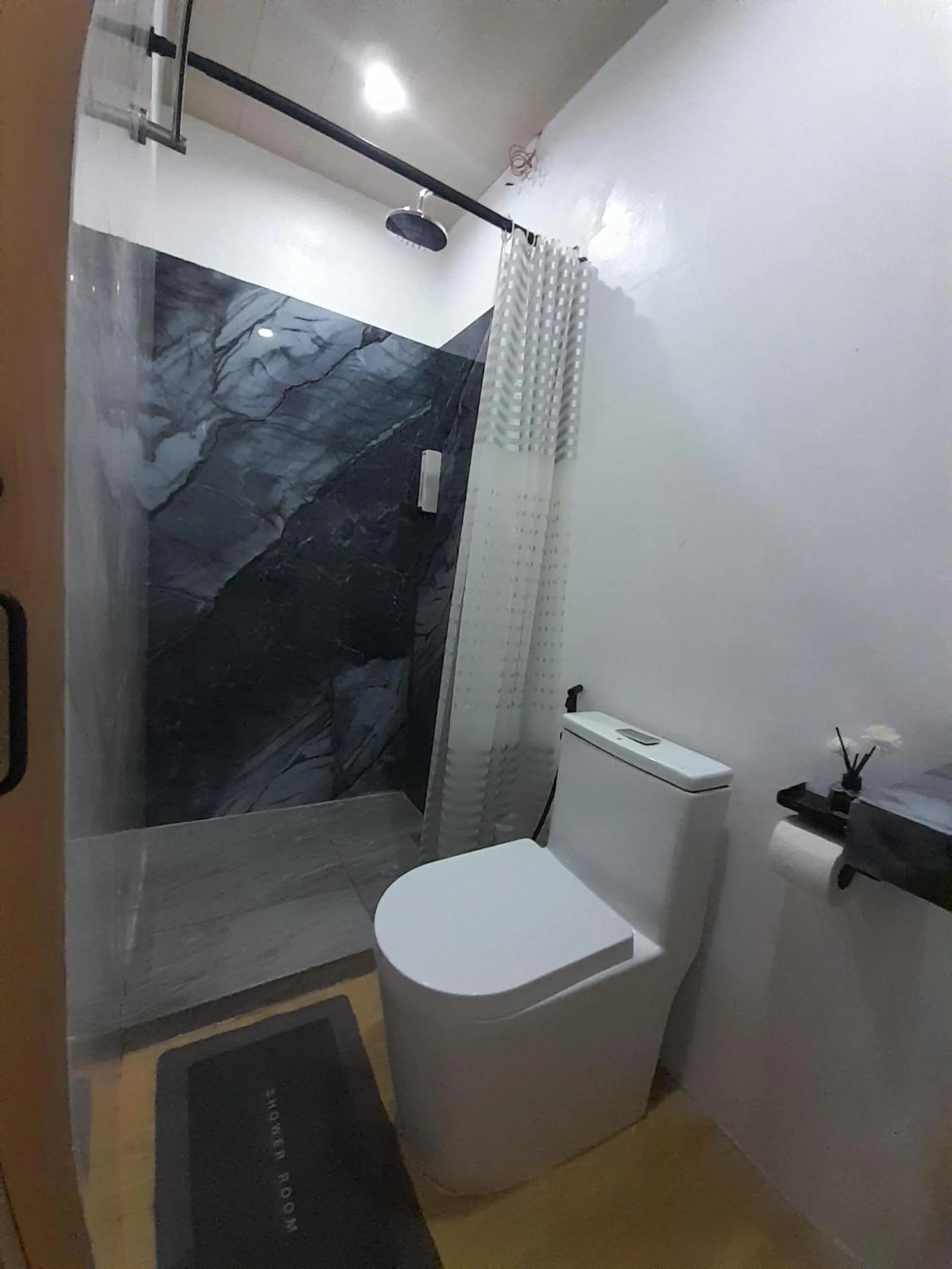 Shower in Happy Island Inn