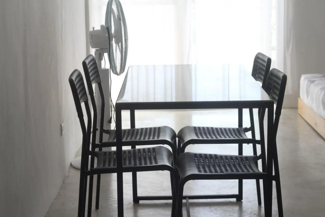 Dining area in Happy Island Inn