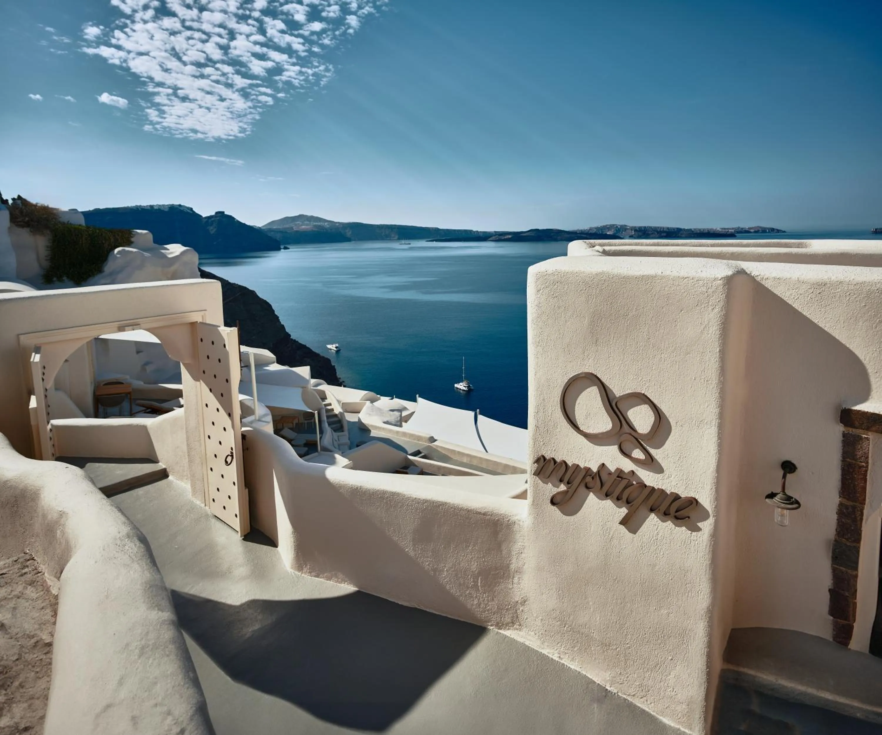 Property building in Mystique, a Luxury Collection Hotel, Santorini