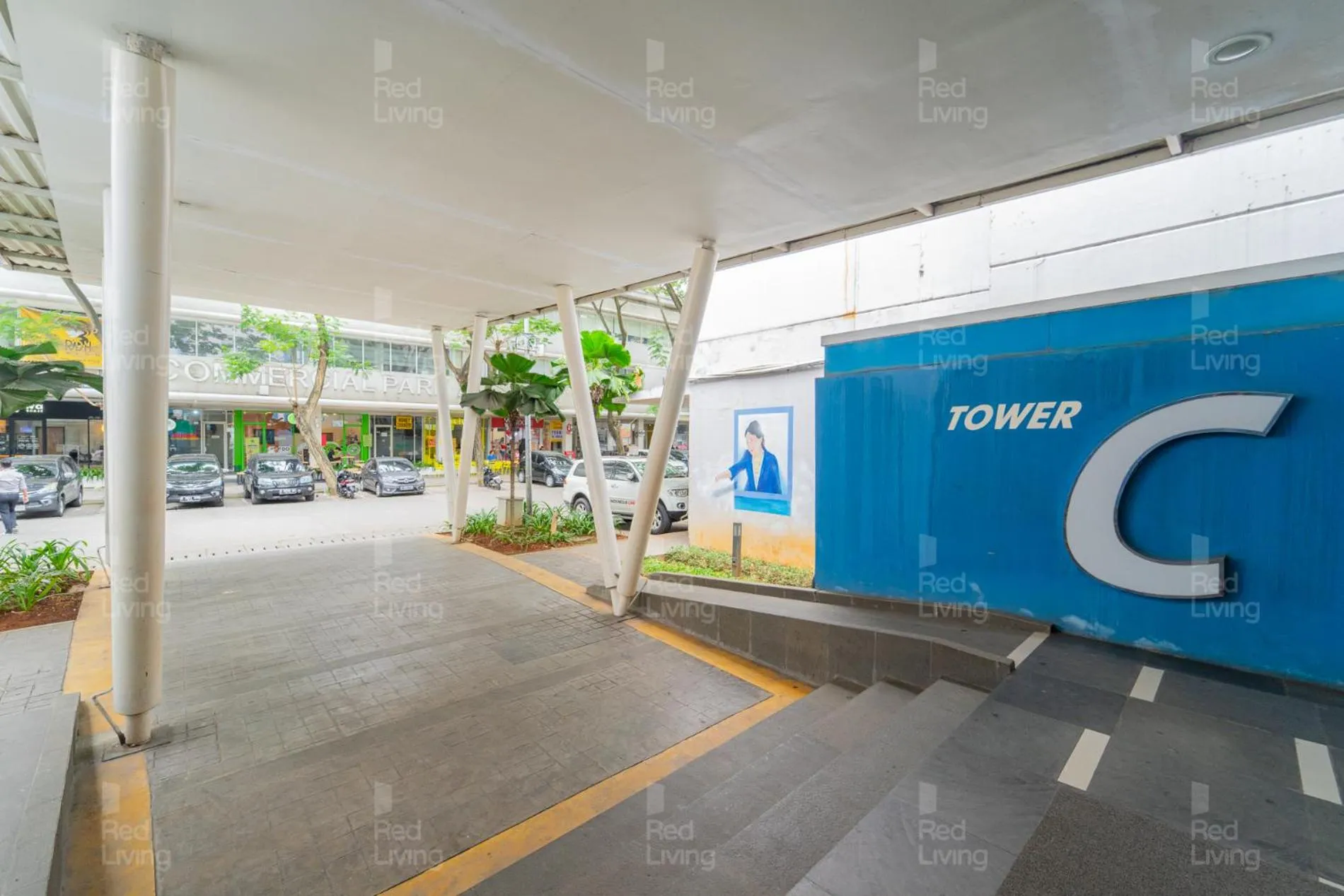 Facade/entrance in RedLiving Apartemen Aeropolis - Ivan Tower AR1