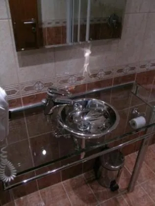 Bathroom in Brazil Hotel