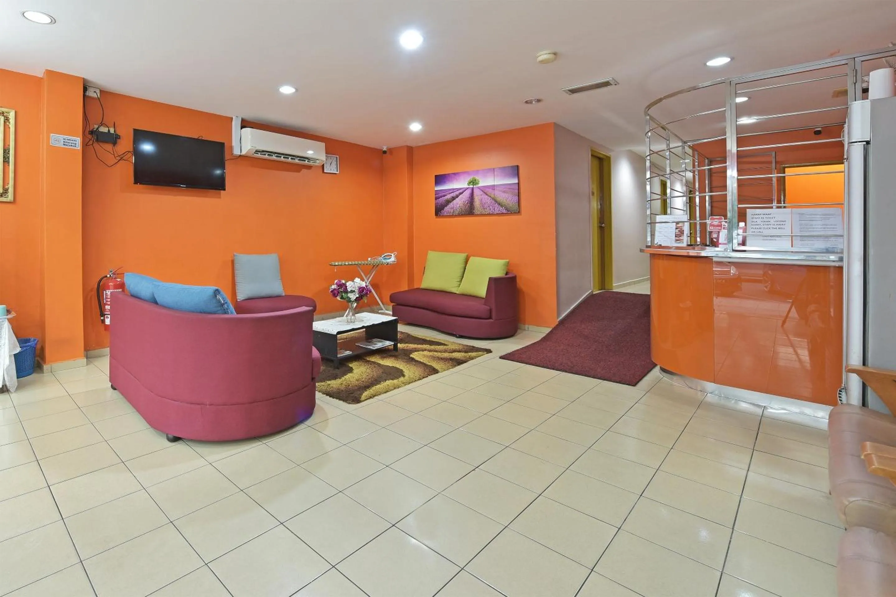 Lobby or reception in OYO 90732 New Hotel 33