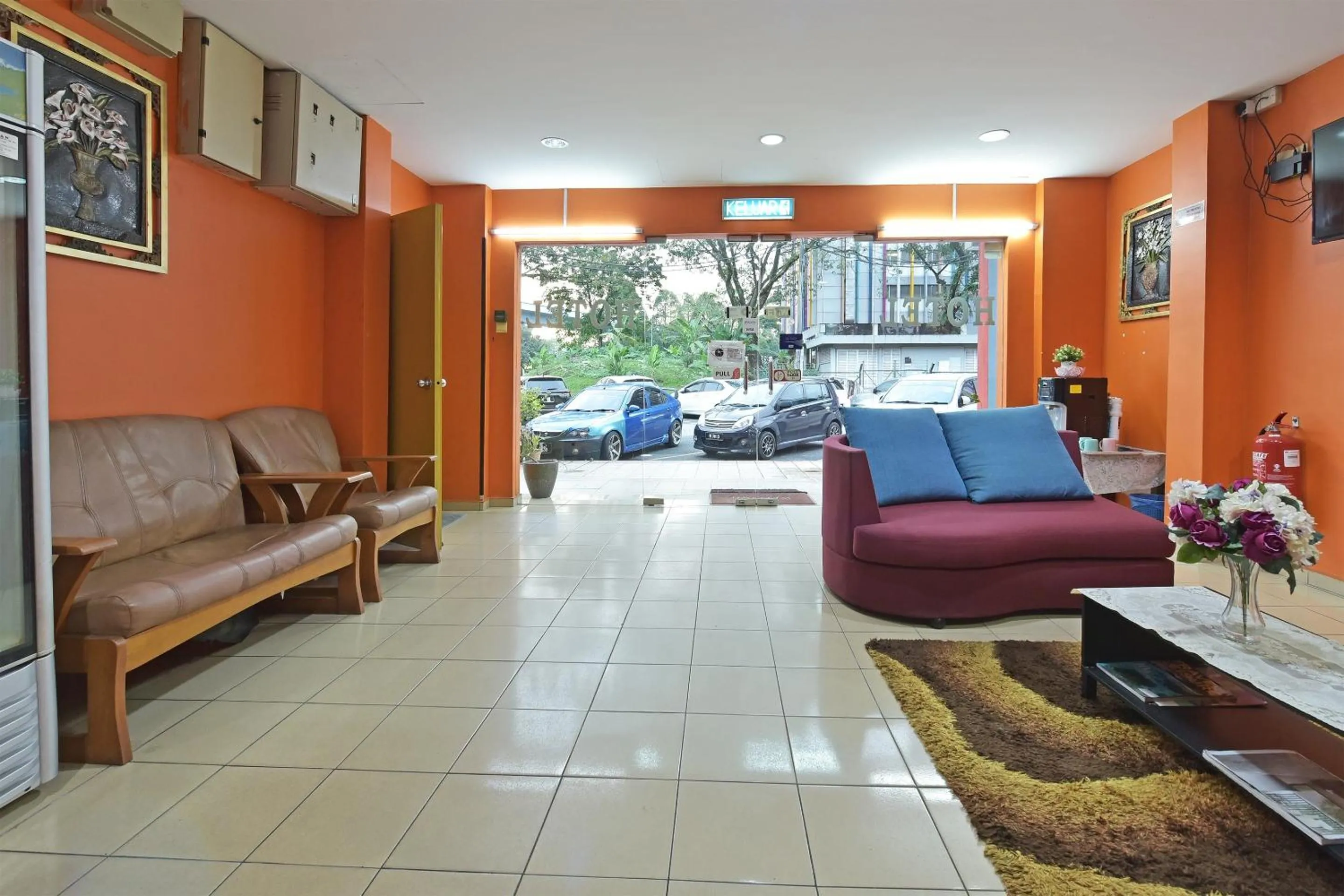 Lobby or reception in OYO 90732 New Hotel 33