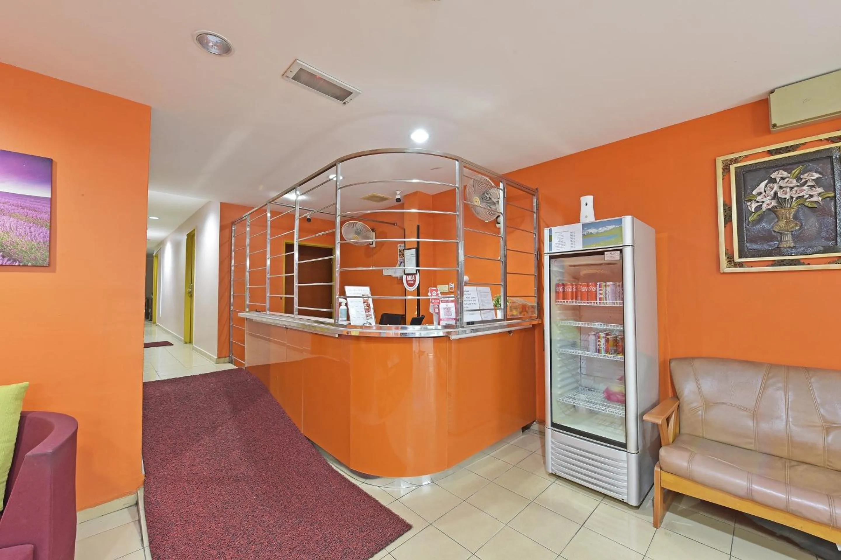 Lobby or reception in OYO 90732 New Hotel 33