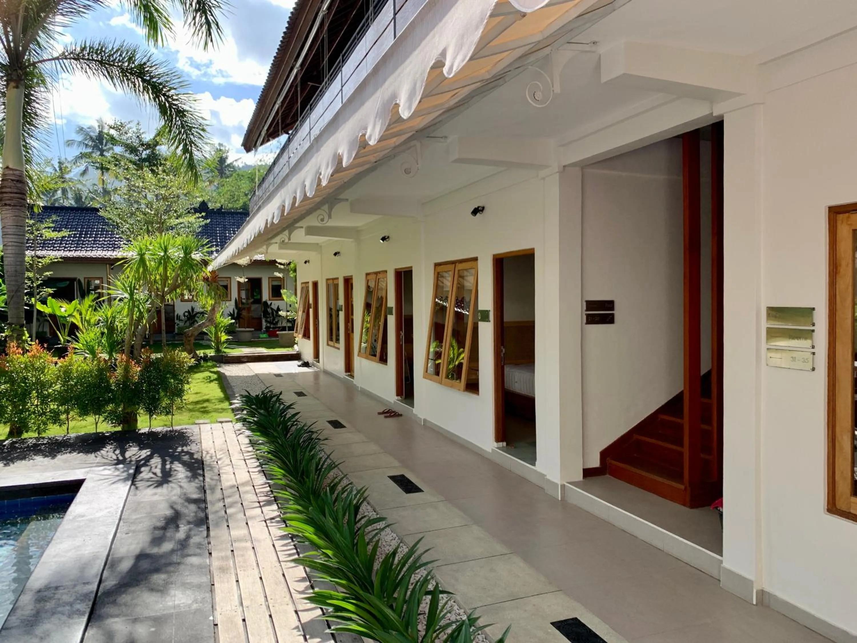 Balcony/Terrace in Roots Hotel Senggigi