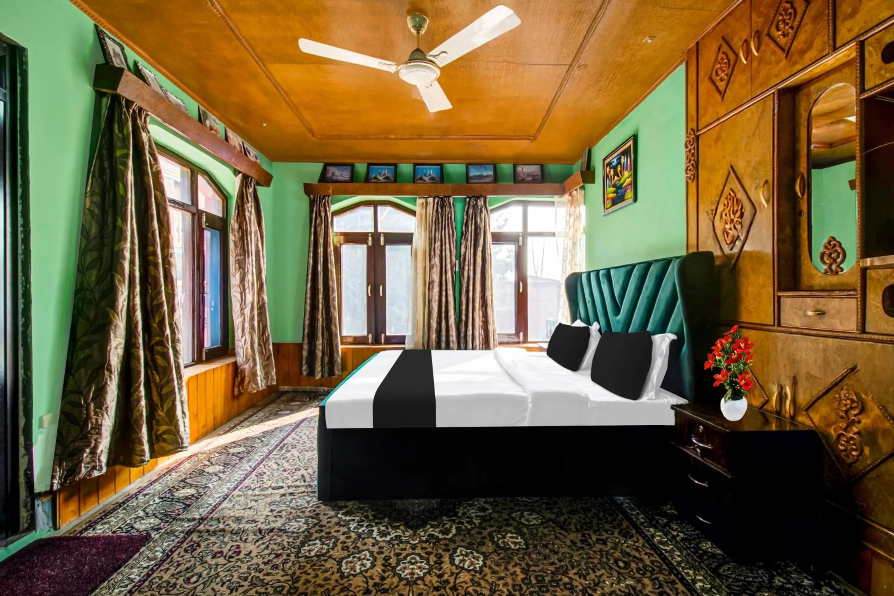 Bedroom, Bed in Collection O Brein Nishat Formerly Continental Guest House