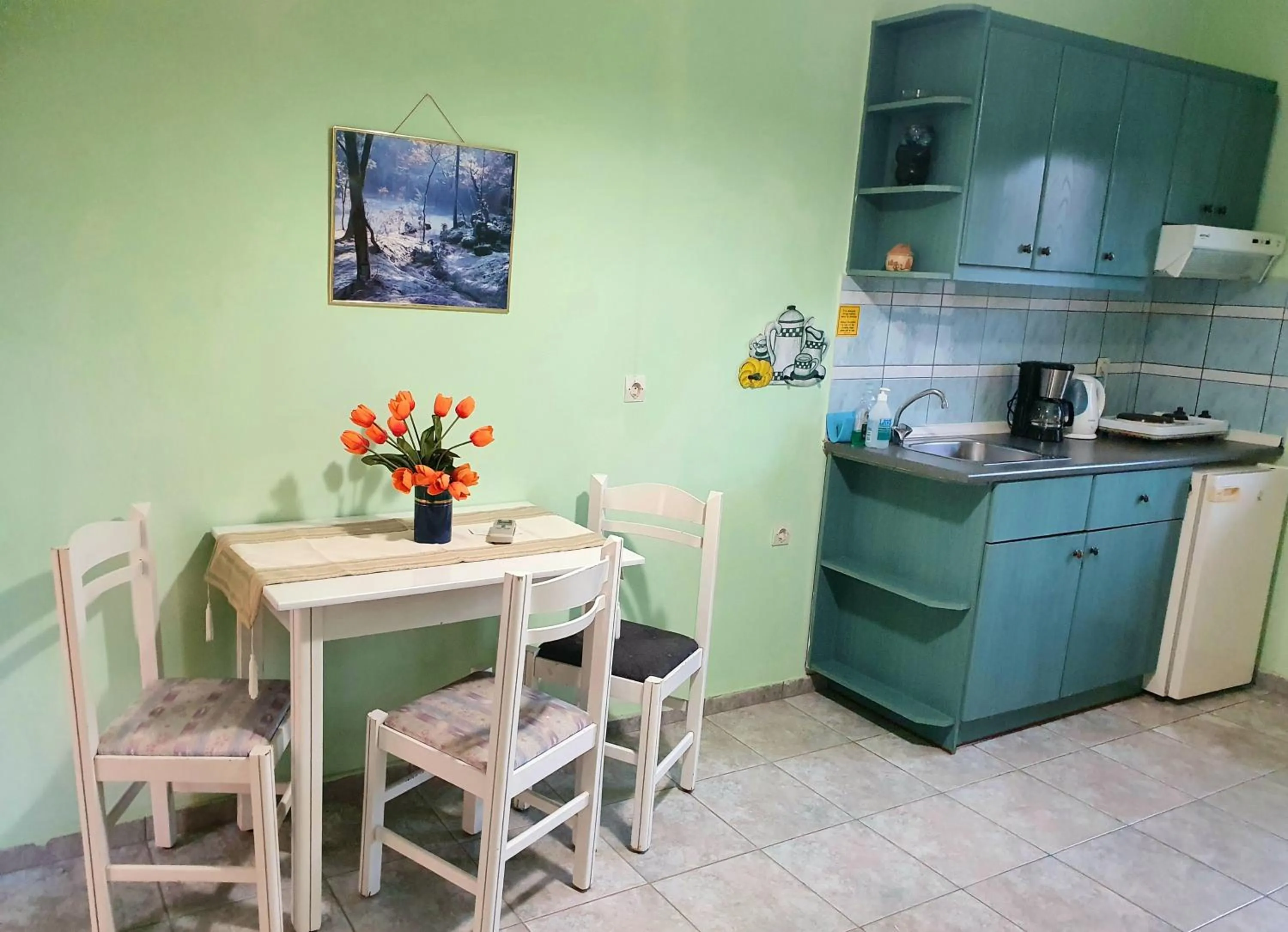 Kitchen or kitchenette in Dioskouroi Apts