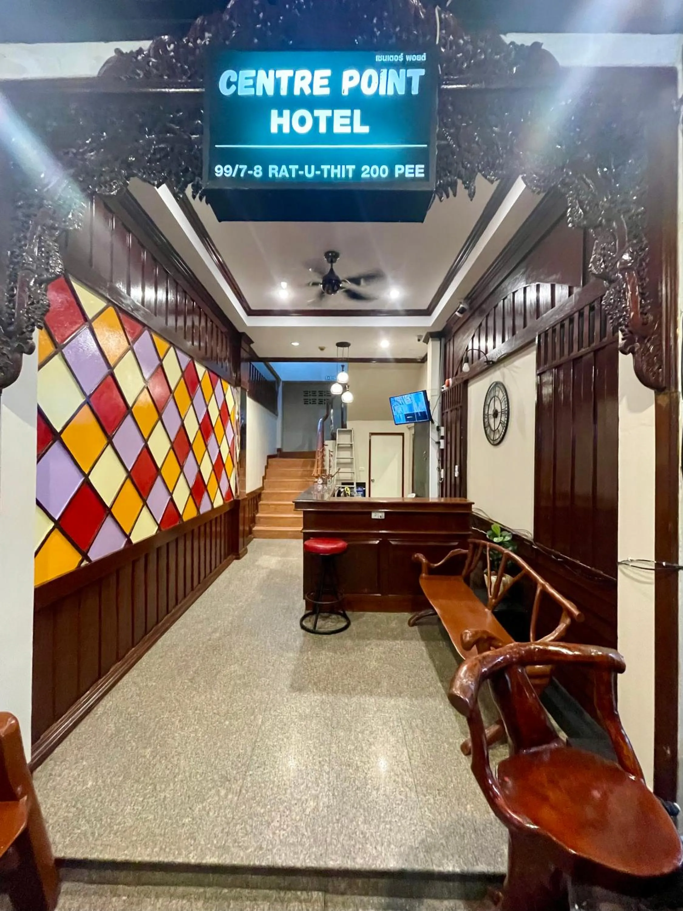 Lobby or reception in Centre Point Patong
