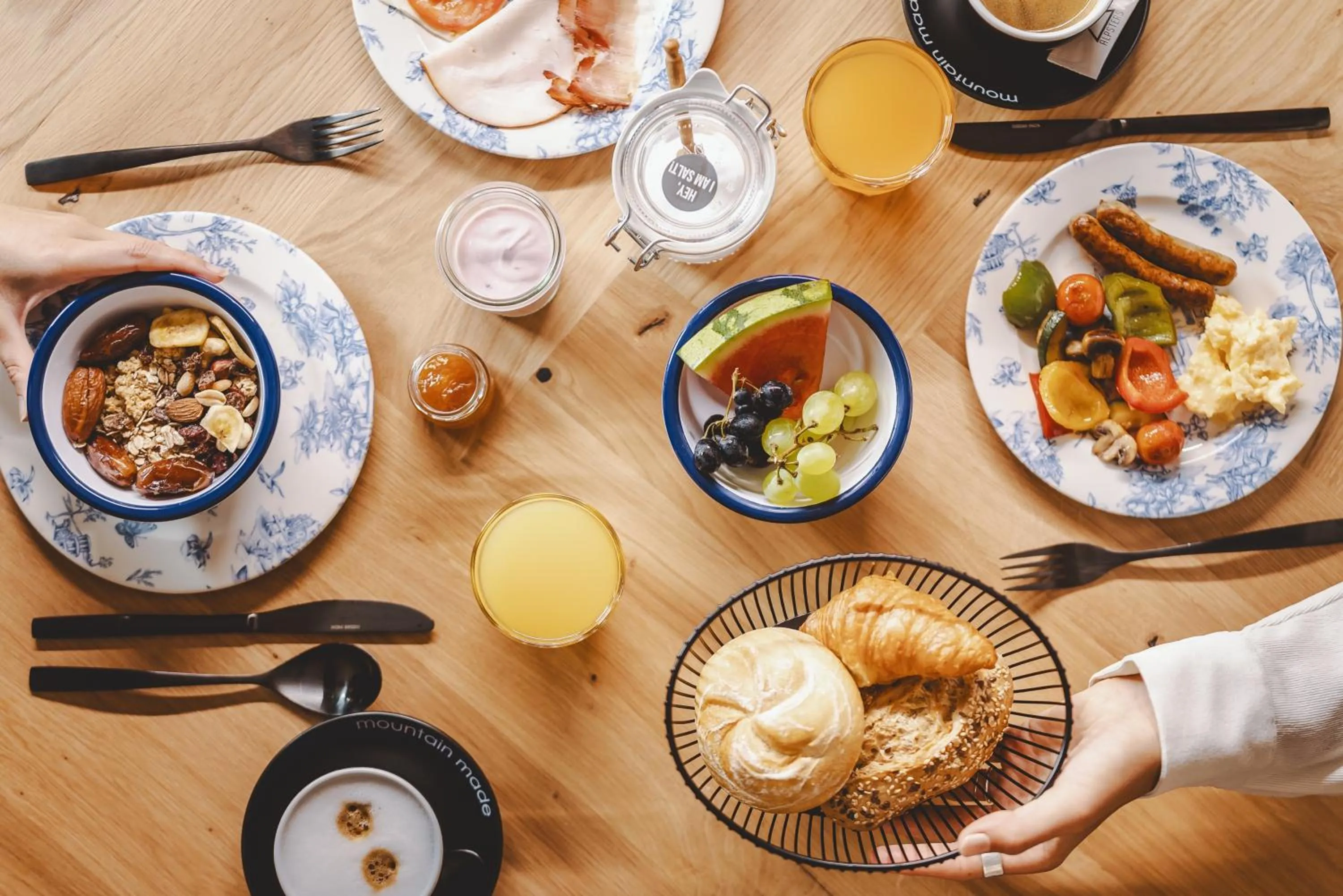 Food and drinks in The Gast House Zell am See