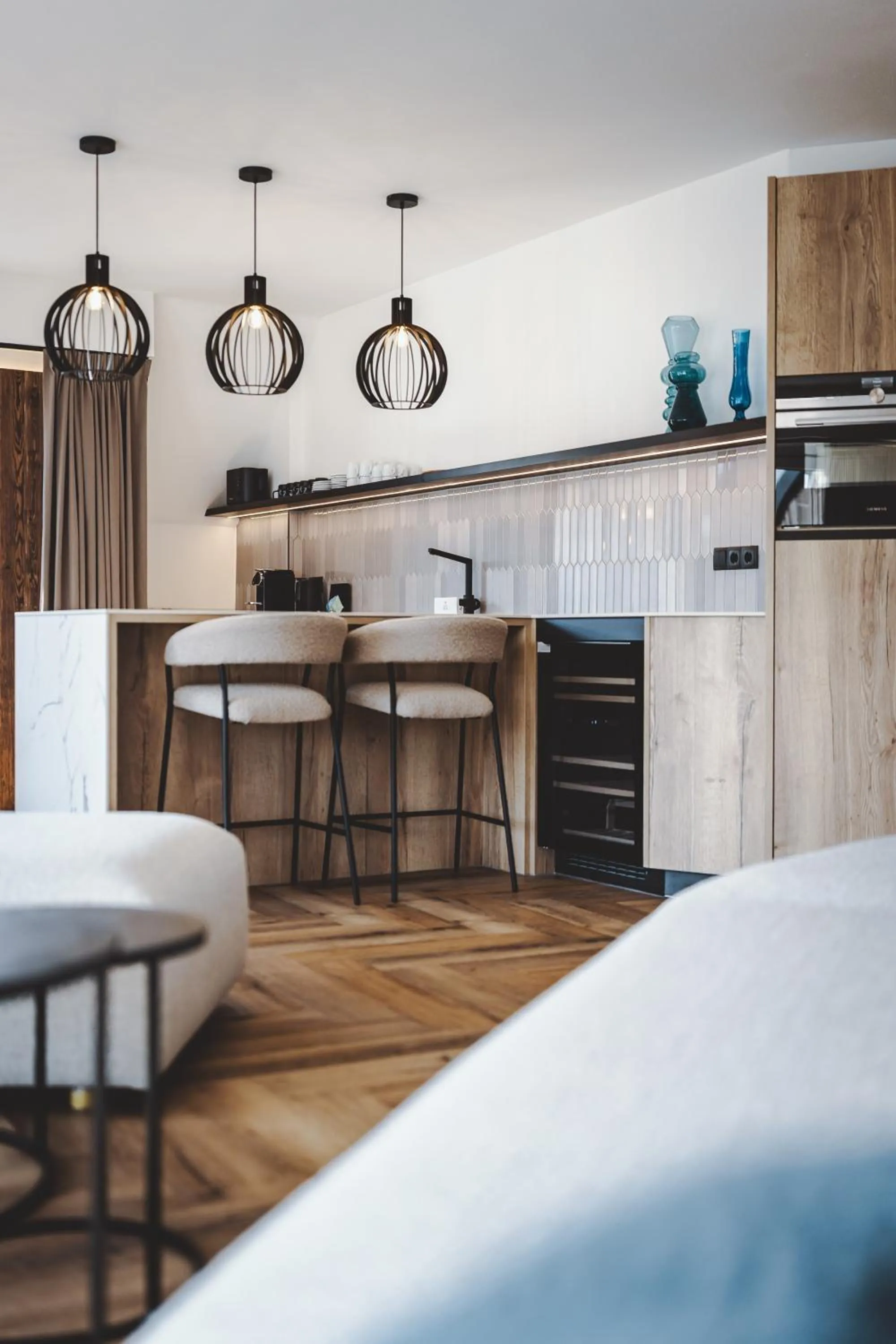 Kitchen or kitchenette in The Gast House Zell am See