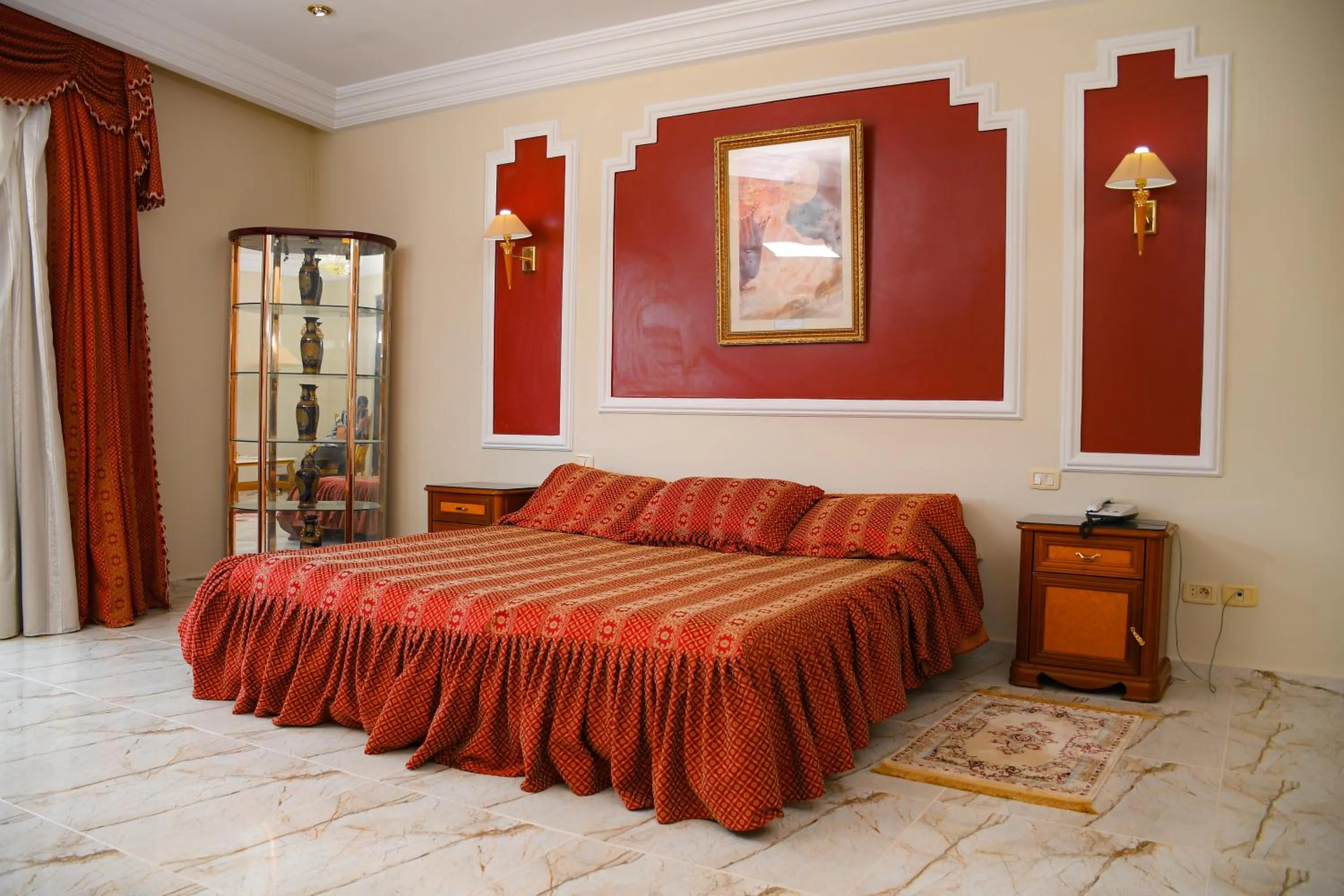 Bed in Hôtel Oasis Gabes