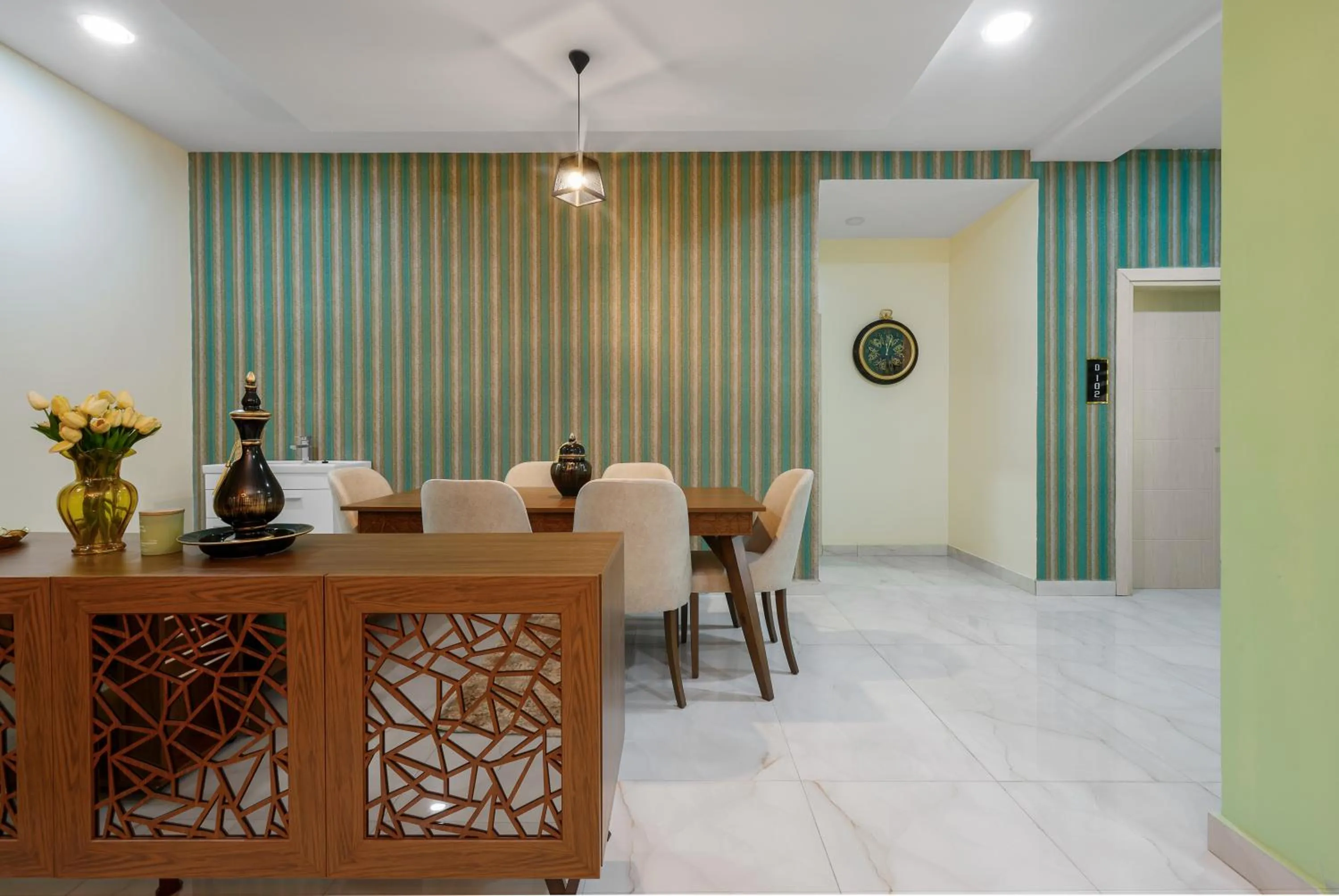 Living room in BKT Cribs - Apartments & Suites