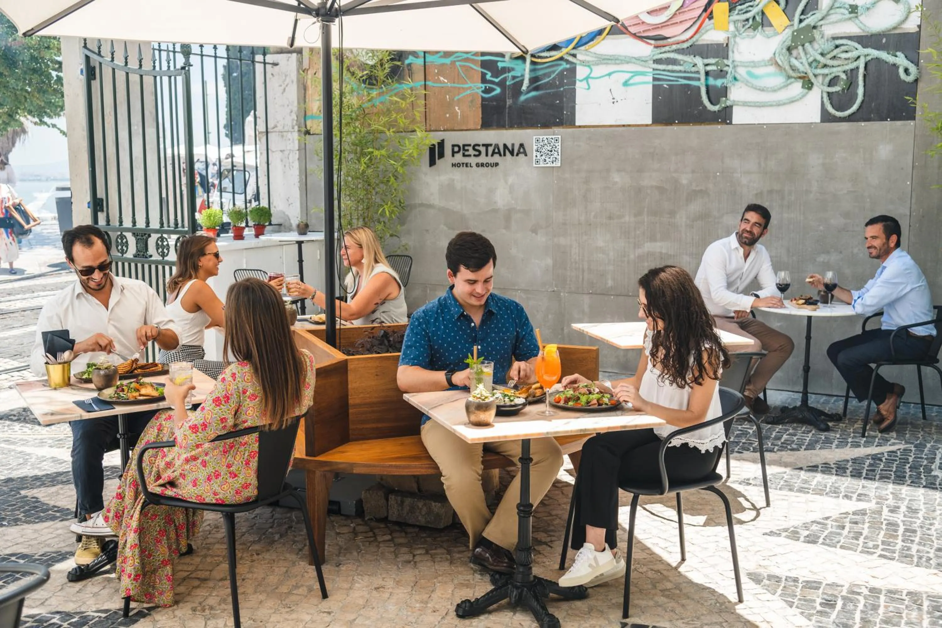 Balcony/Terrace in Pousada Alfama