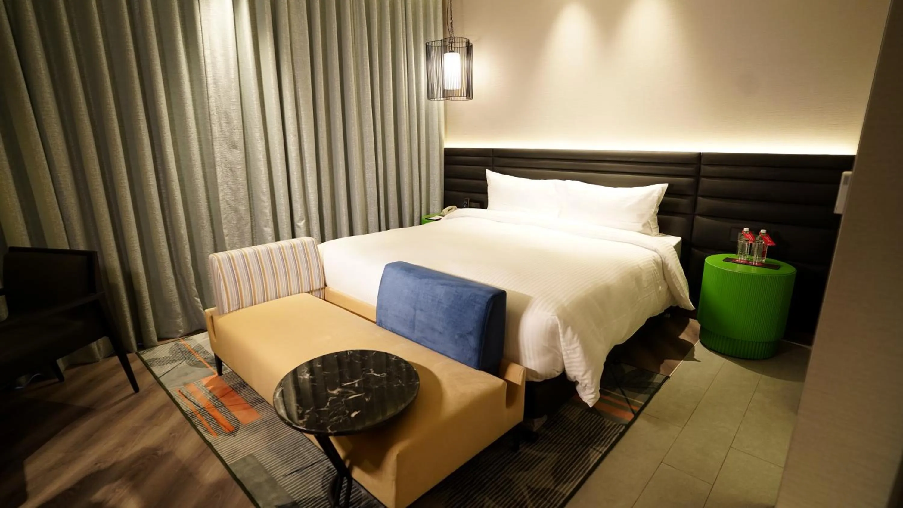 Bedroom, Bed in Ramada Encore by Wyndham Bareilly Civil Lines